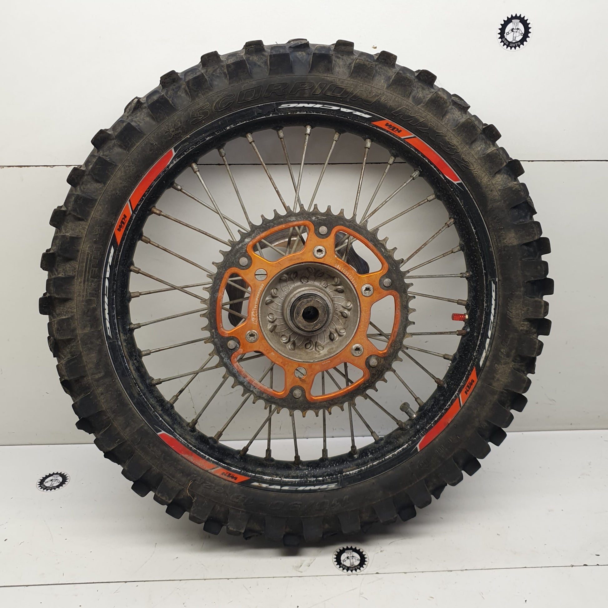 roue arrière en l'état ktm 350 sxf 2011-1