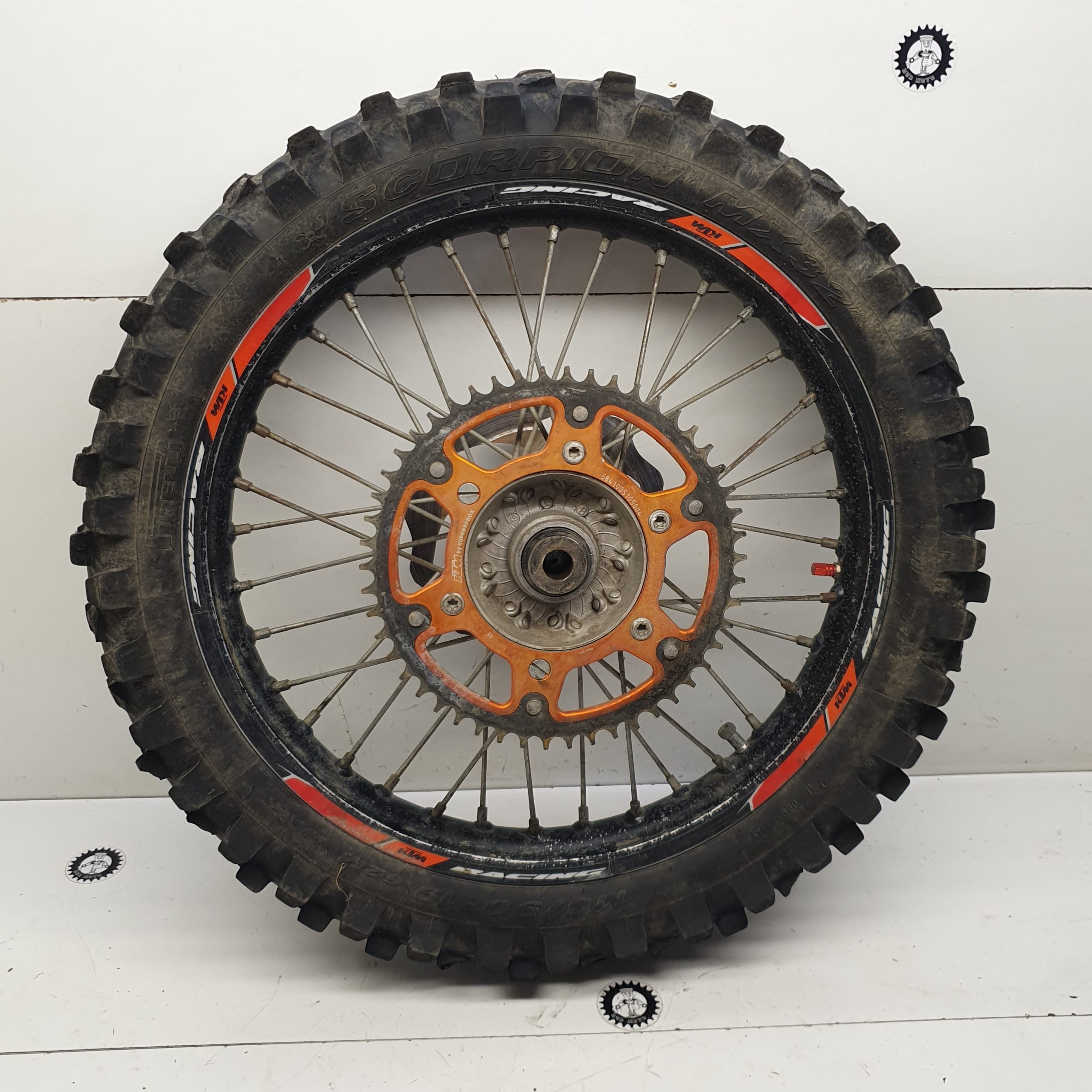 roue arrière en l'état ktm 350 sxf 2011