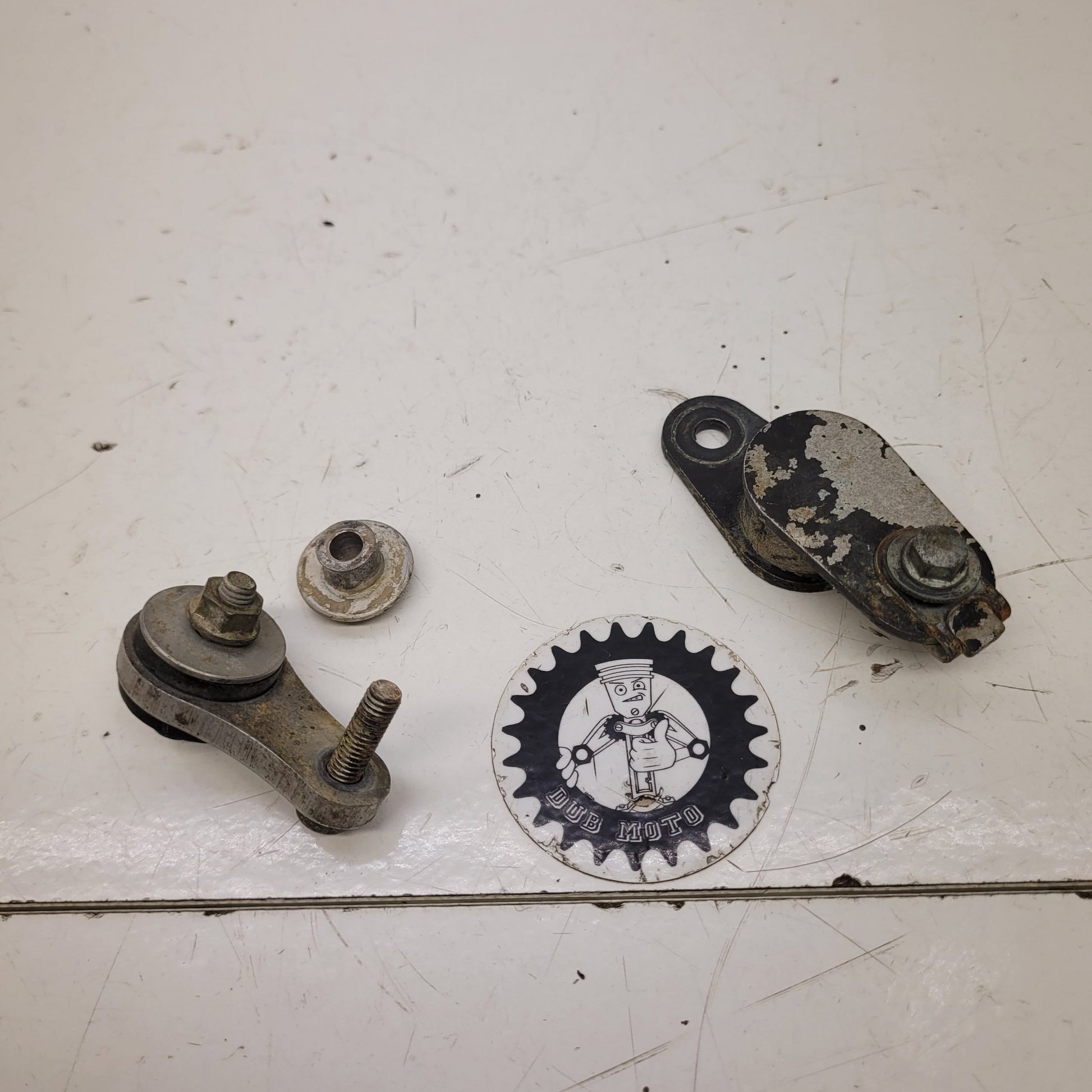 silent bloc echappement honda 125 cr 1988-1