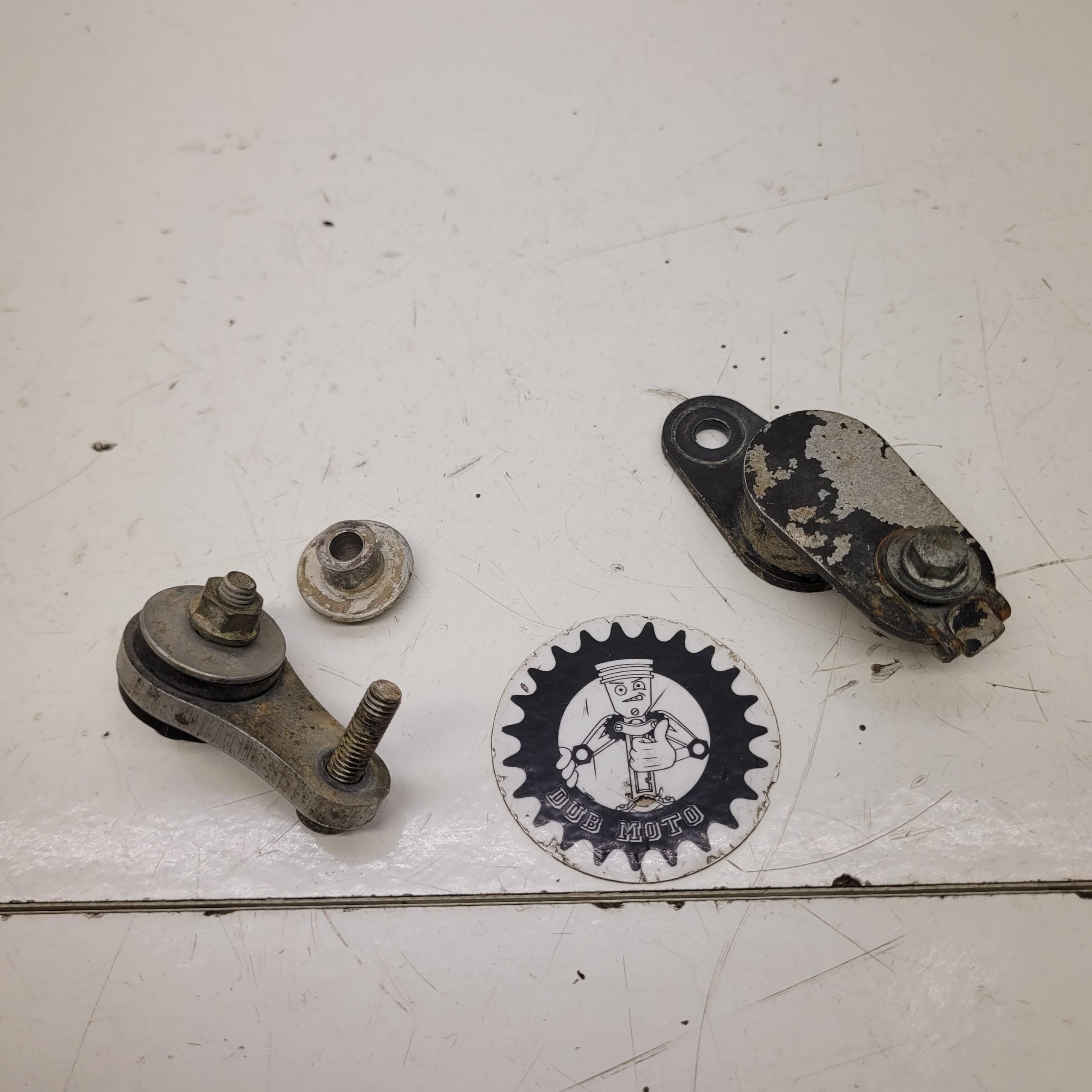 silent bloc echappement honda 125 cr 1988