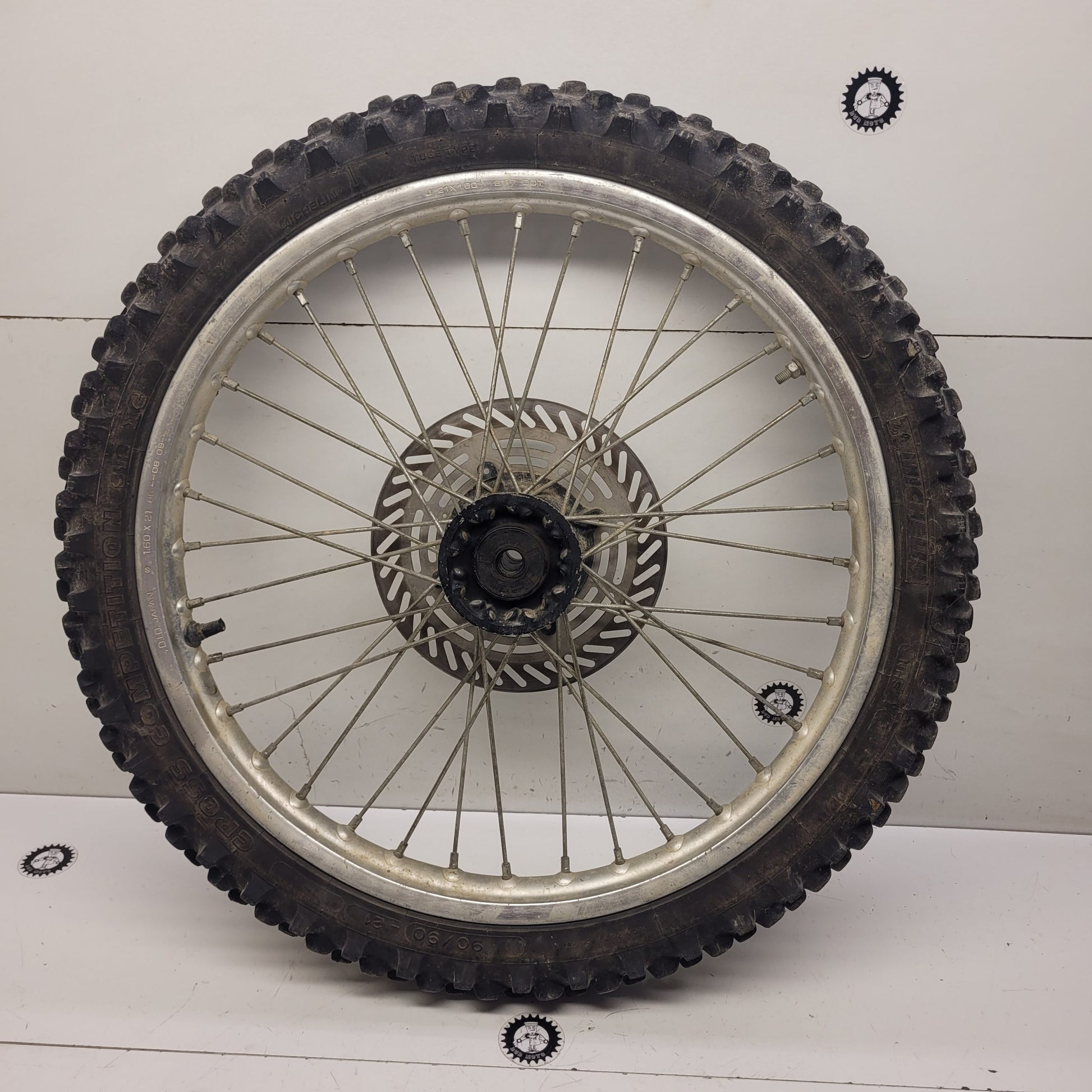 roue avant en l'état honda 125 cr 1988-3
