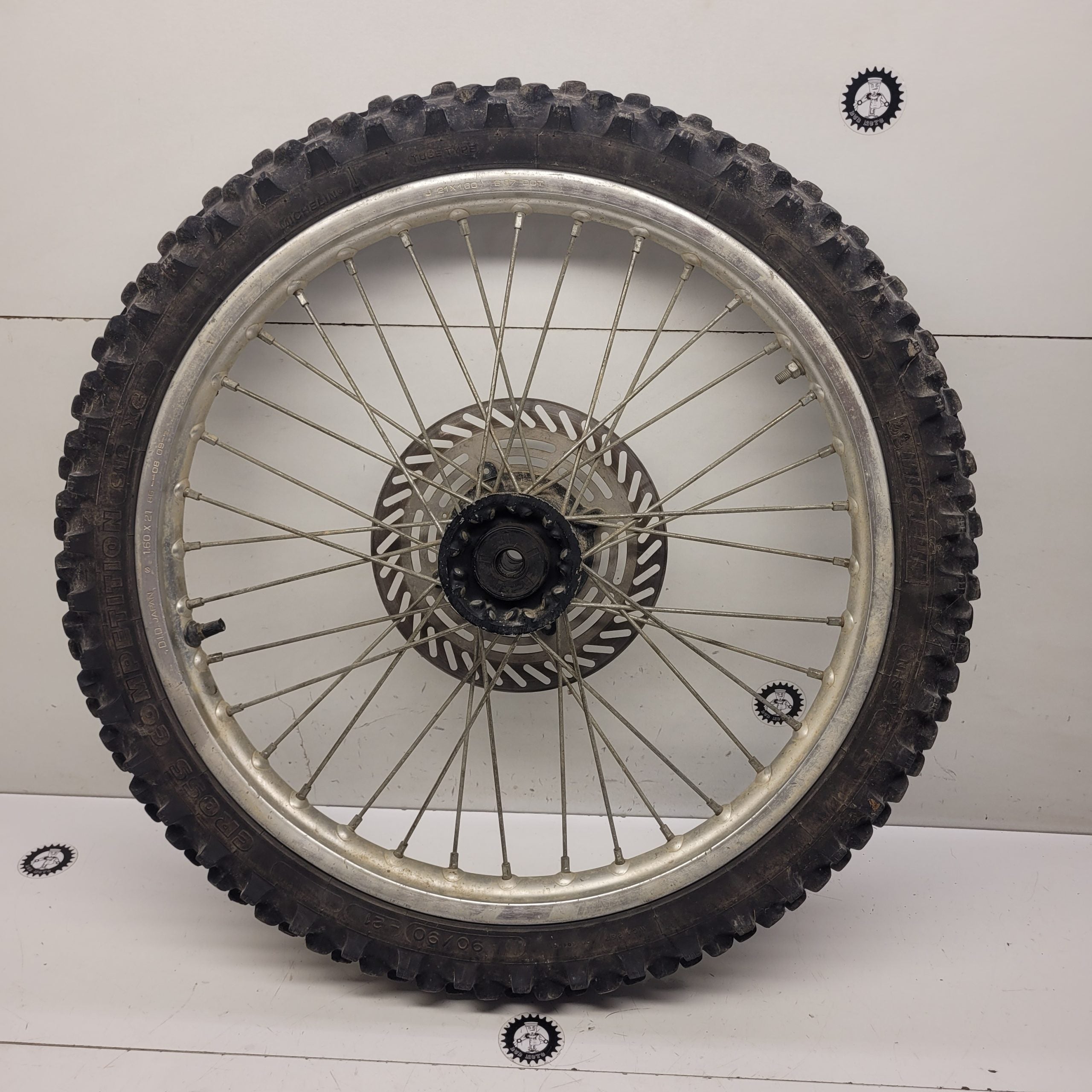 roue avant en l'état honda 125 cr 1988-3