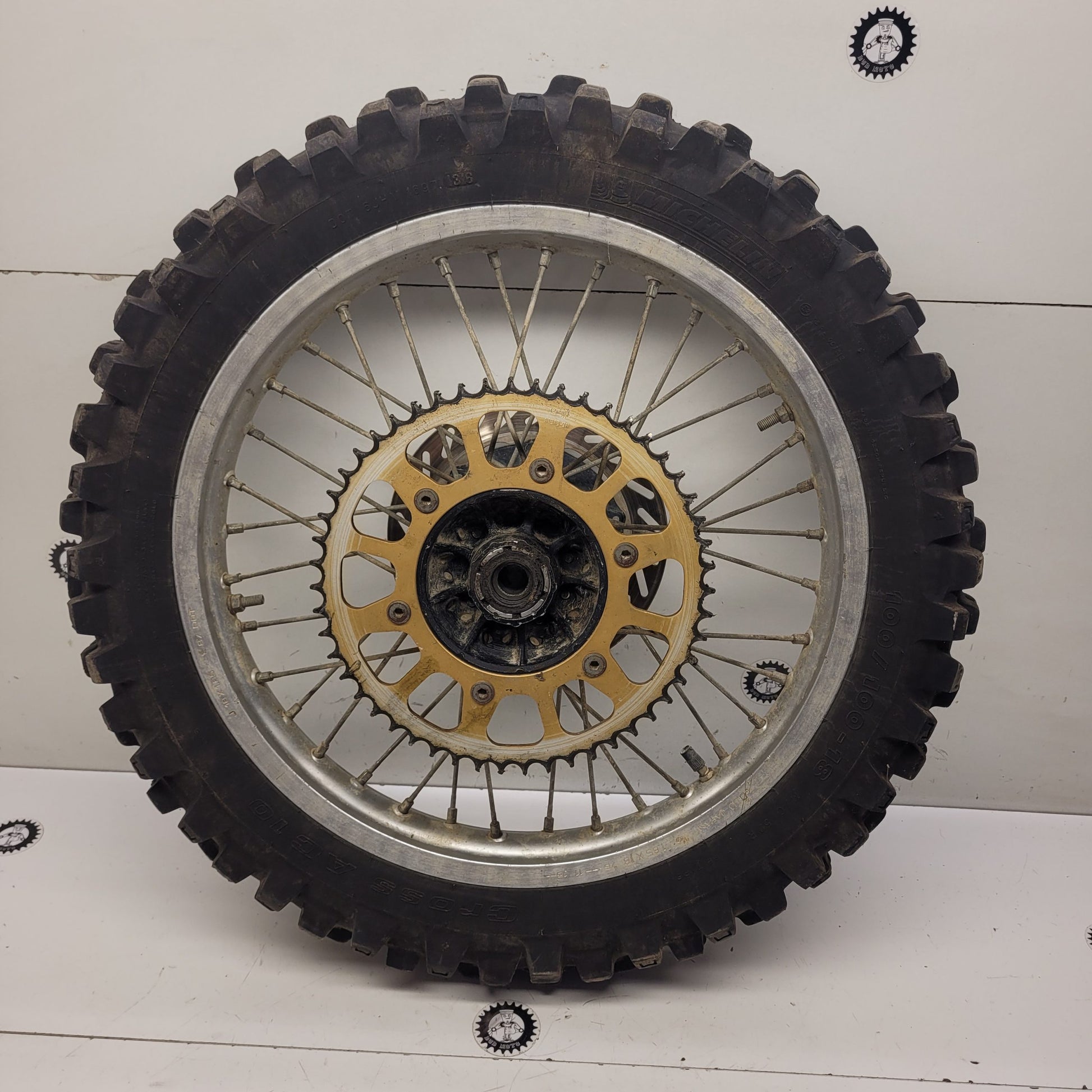 roue arrière honda 125 cr 1988-1