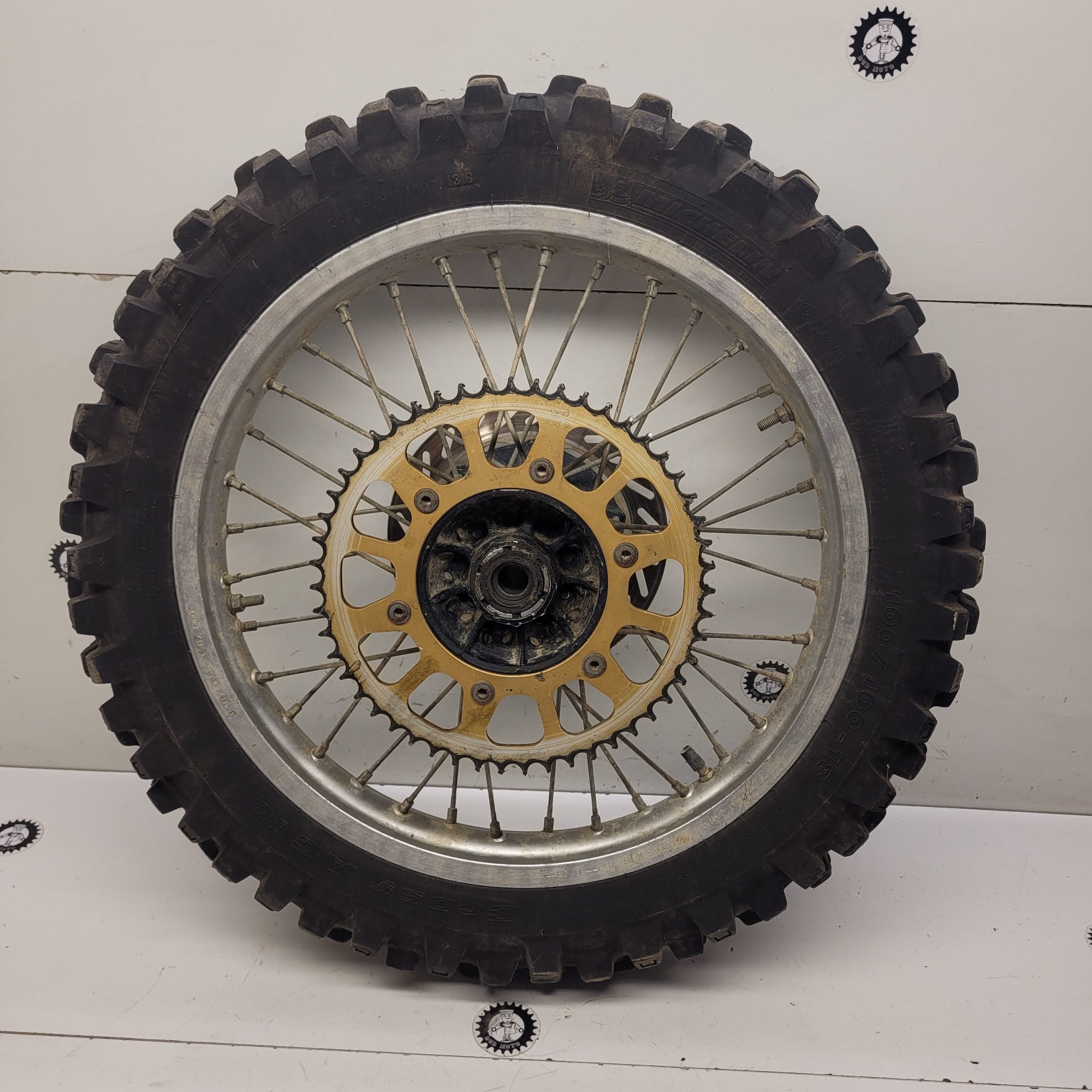 roue arrière honda 125 cr 1988