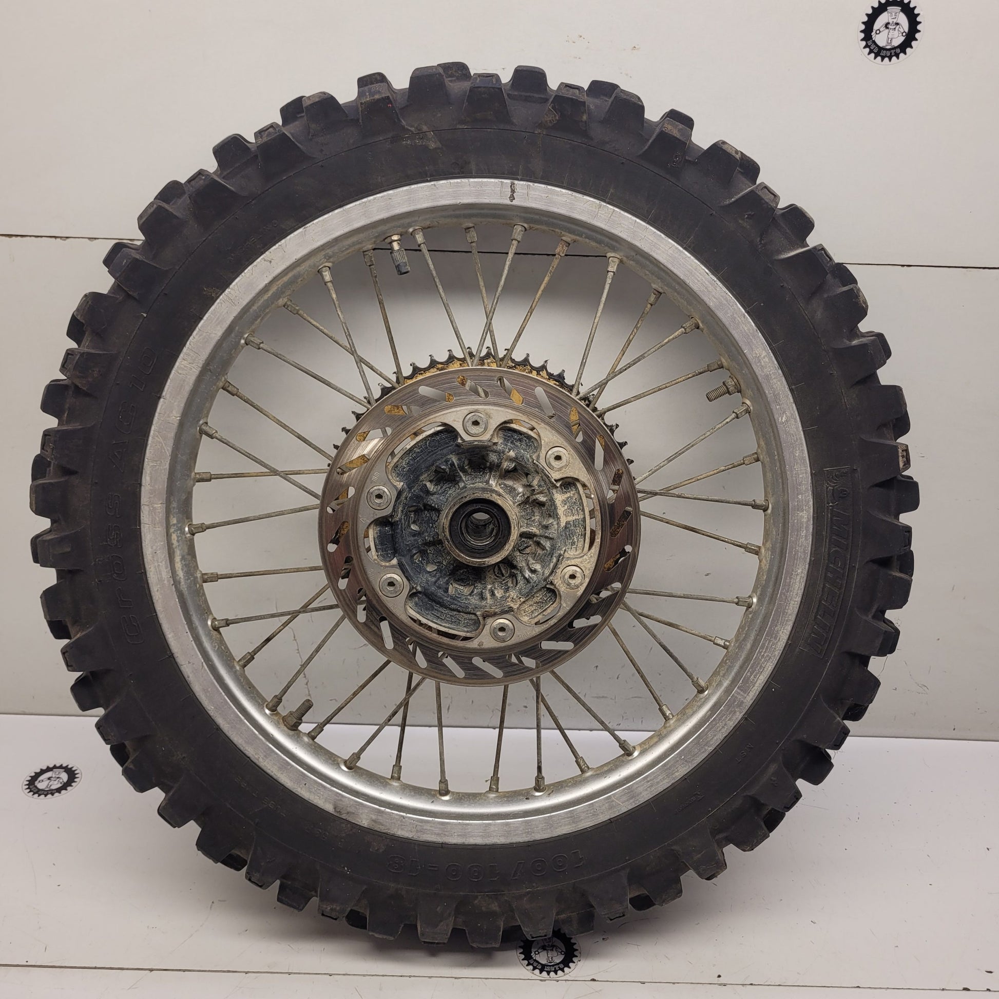 roue arrière honda 125 cr 1988-2