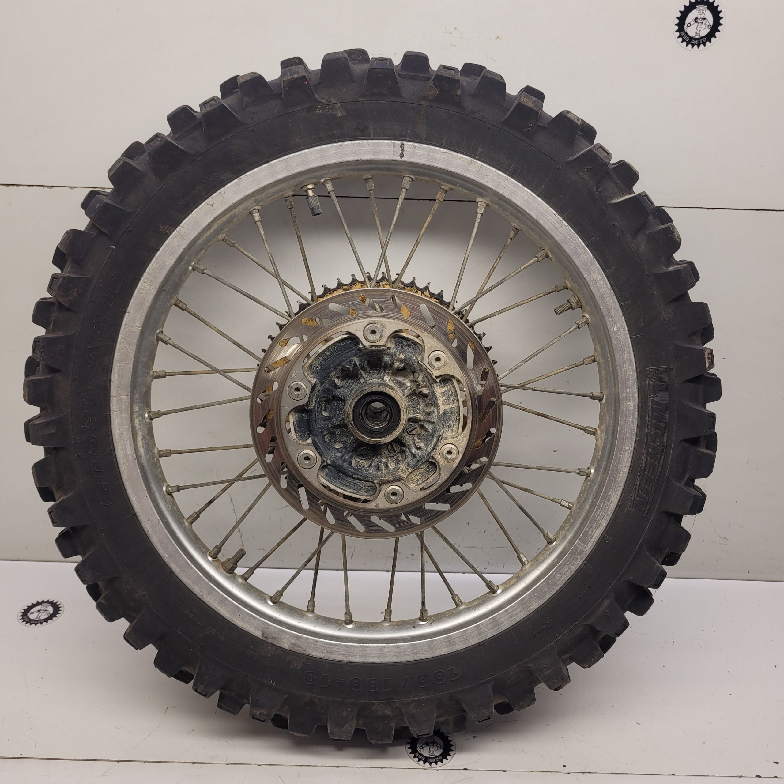roue arrière honda 125 cr 1988