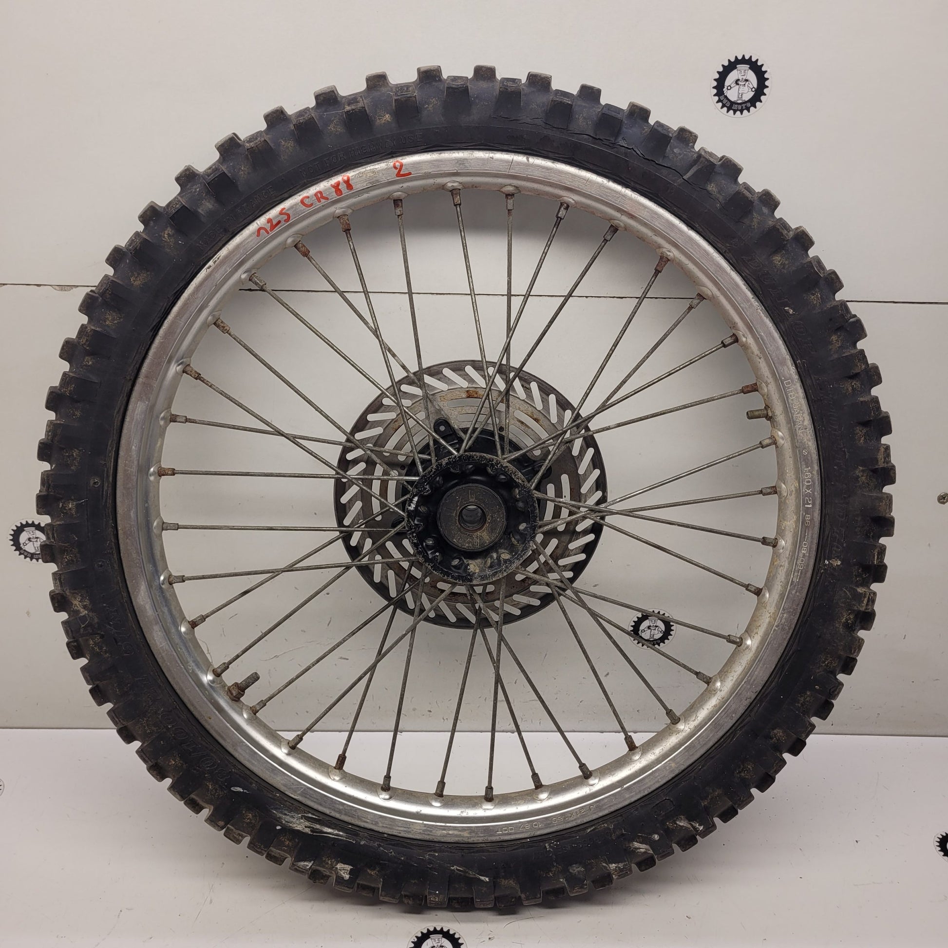 roue avant en l'état 125 cr 1988-3