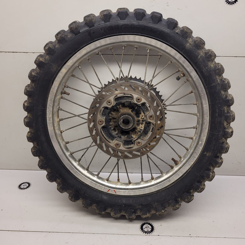 roue arrière en l'état honda 125 cr 1988-3