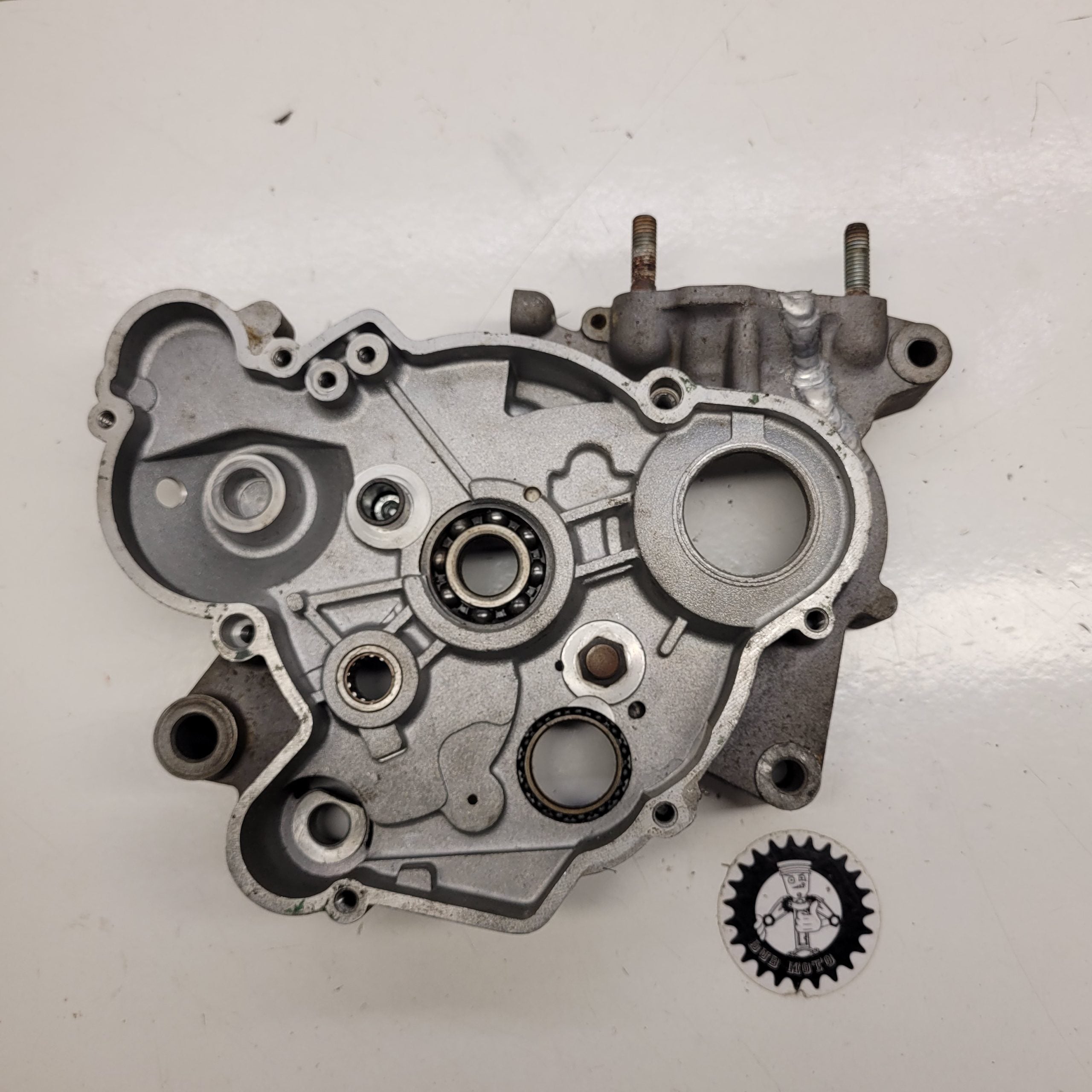 carters moteur ktm 65 sx en l'etat-4