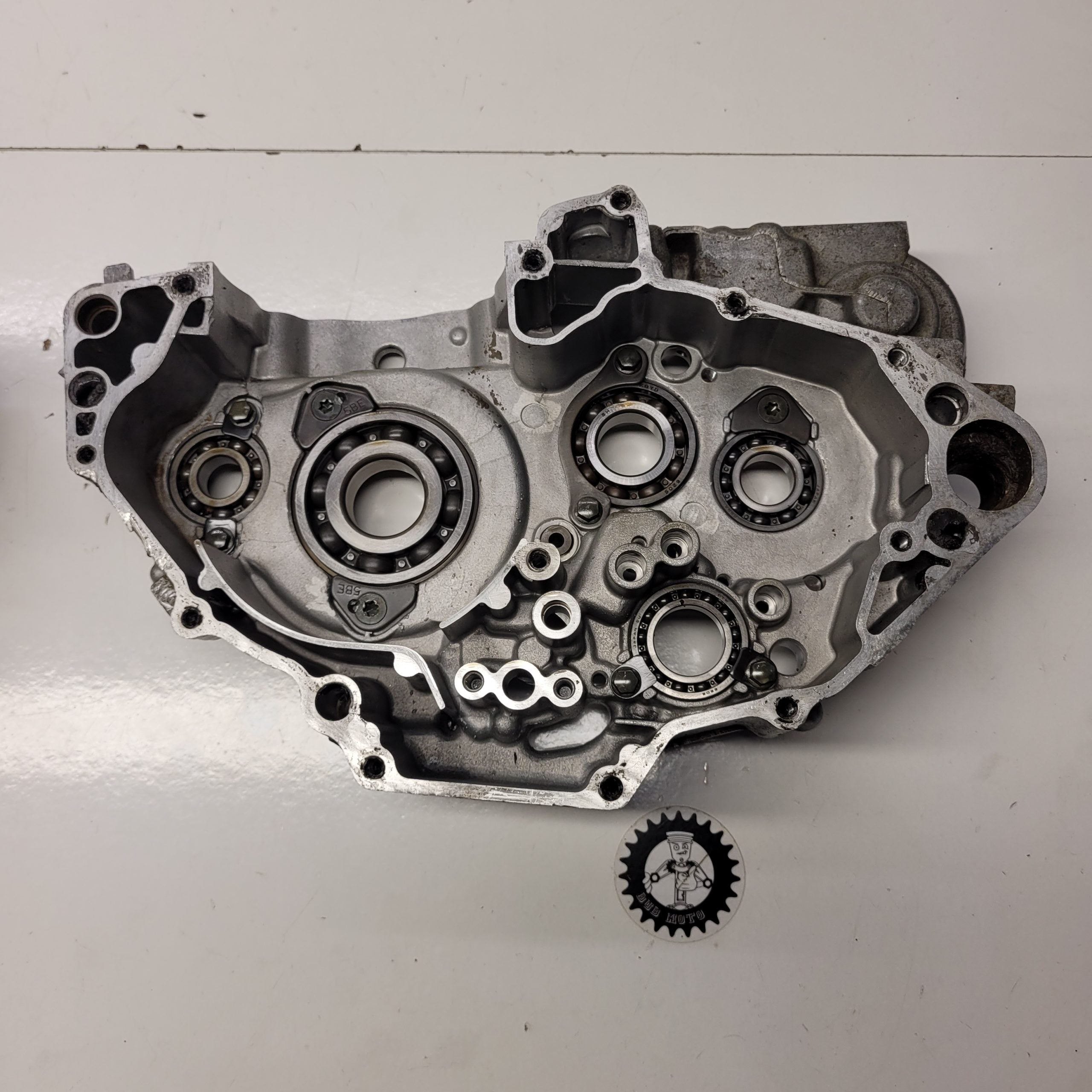 carters moteur en l'état yamaha 426 yzf