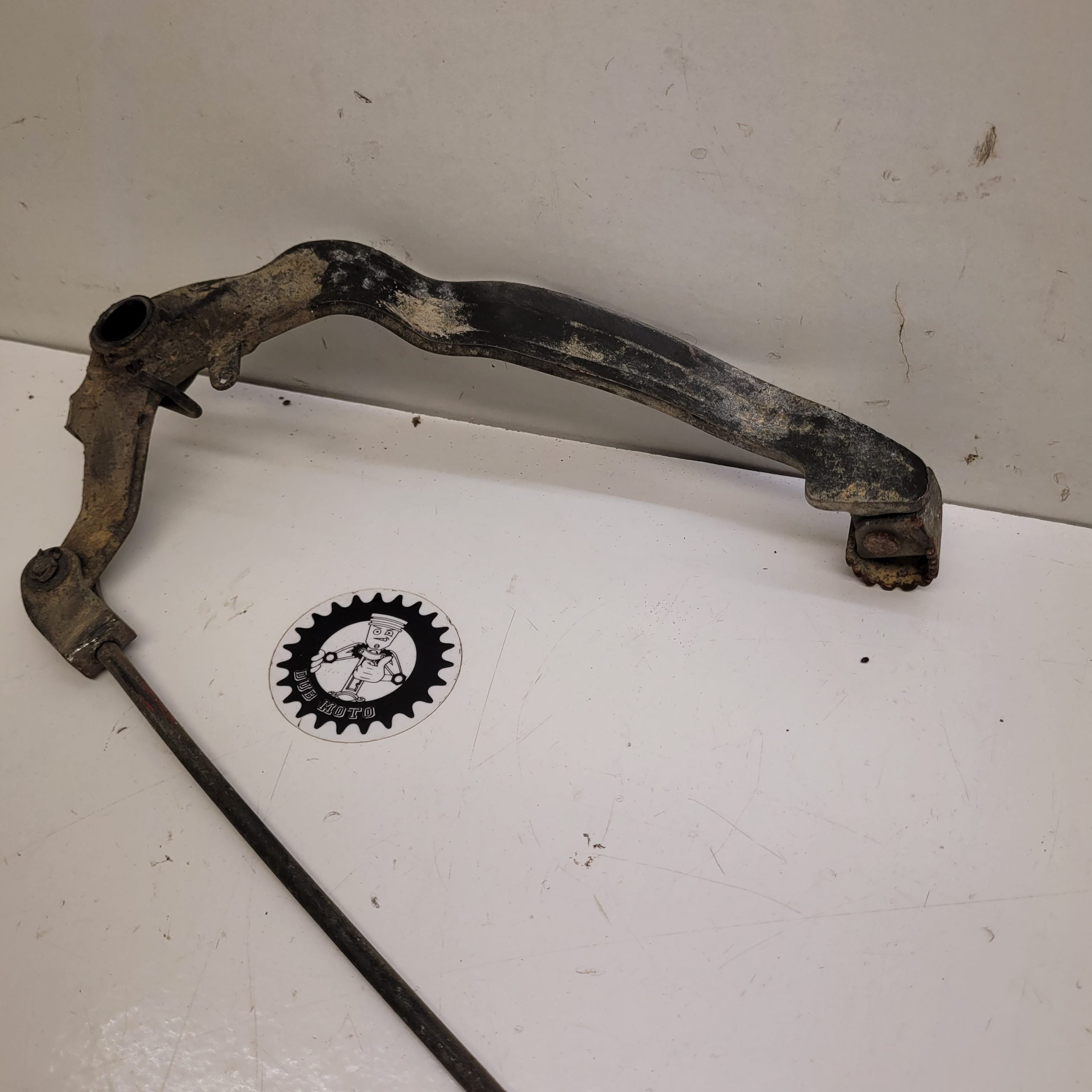 pedale et tige frein arrière yamaha 600 xt