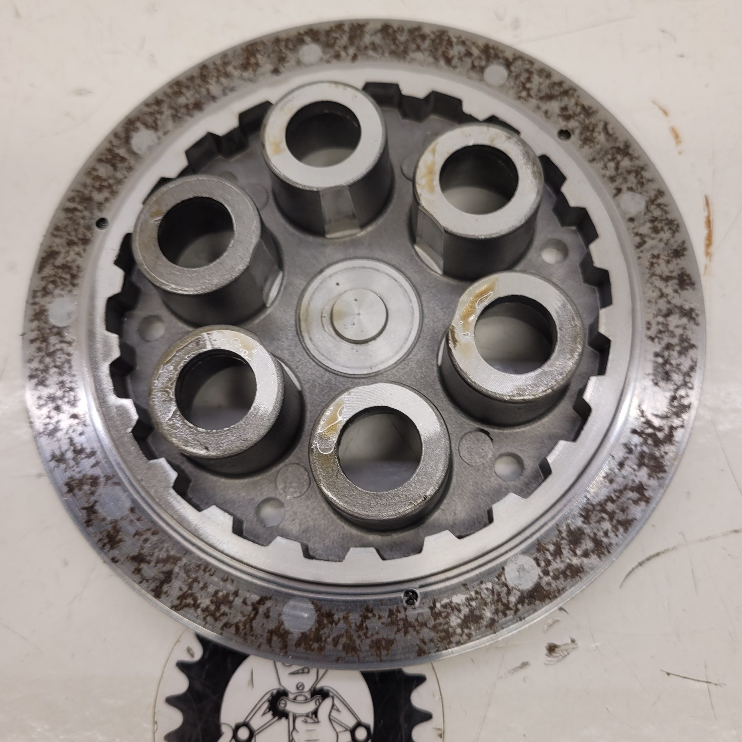 plateau embrayage gasgas 321 txt 2000