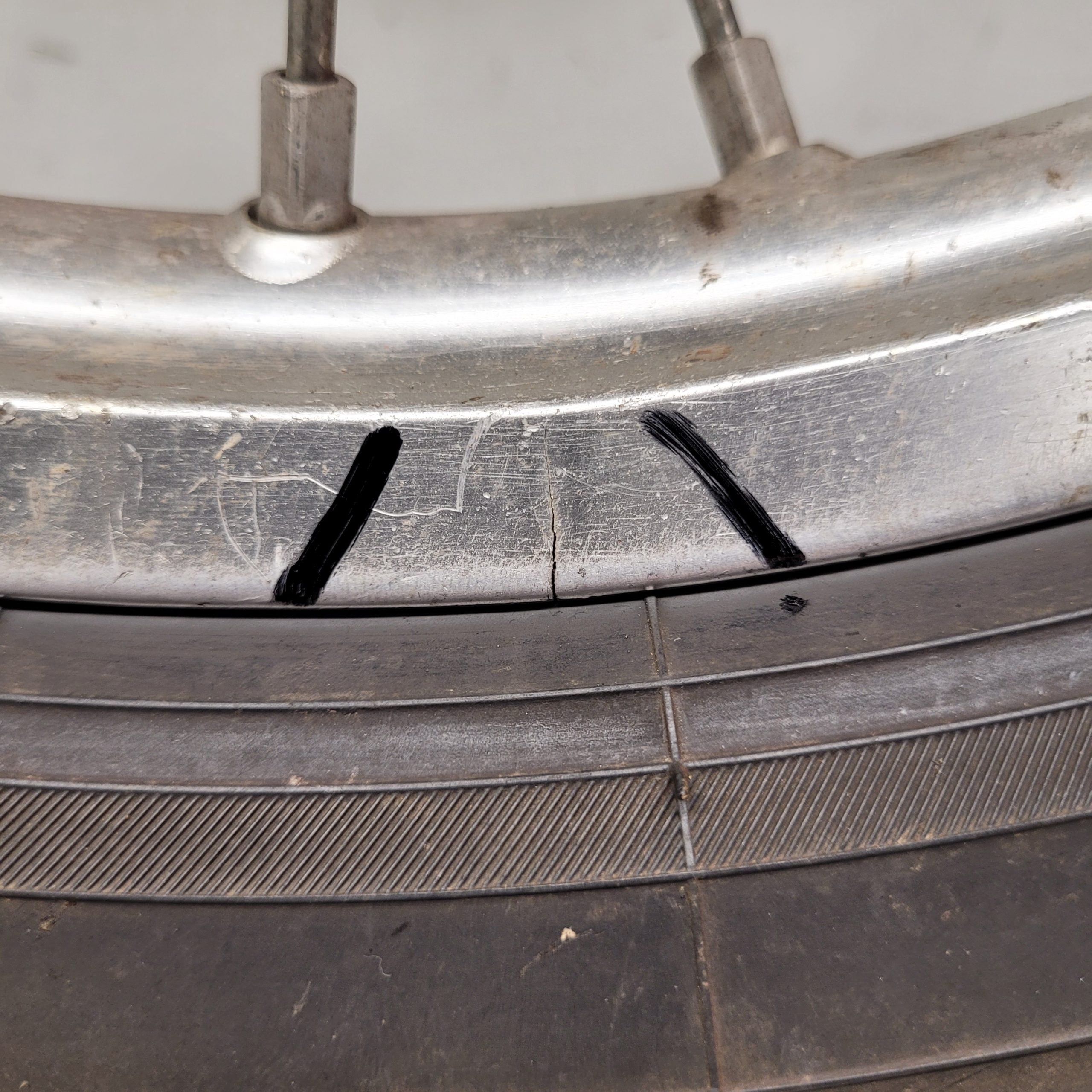 roue arrière en l'état honda 250 crf 2015