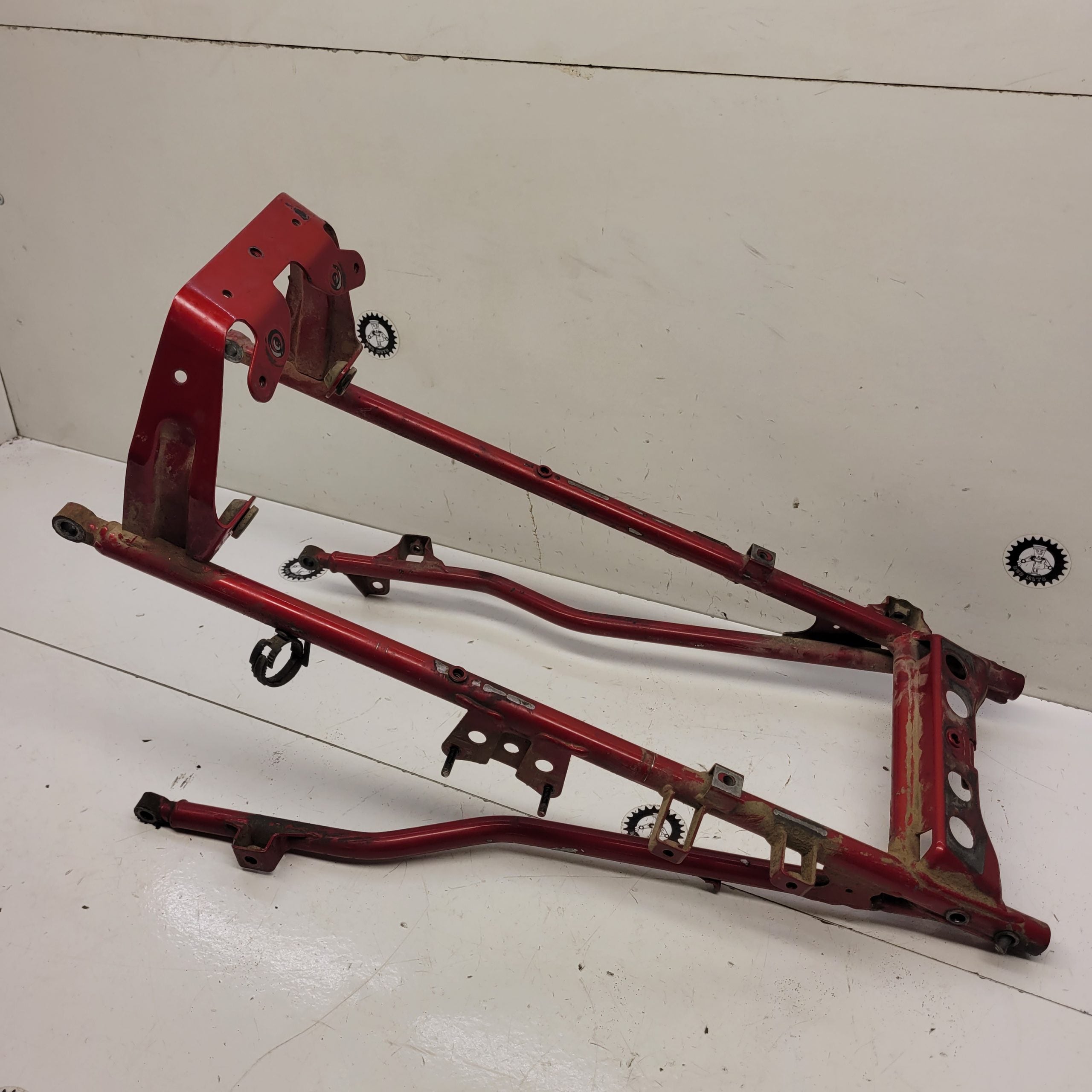 boucle arriere rouge yamaha 660 raptor