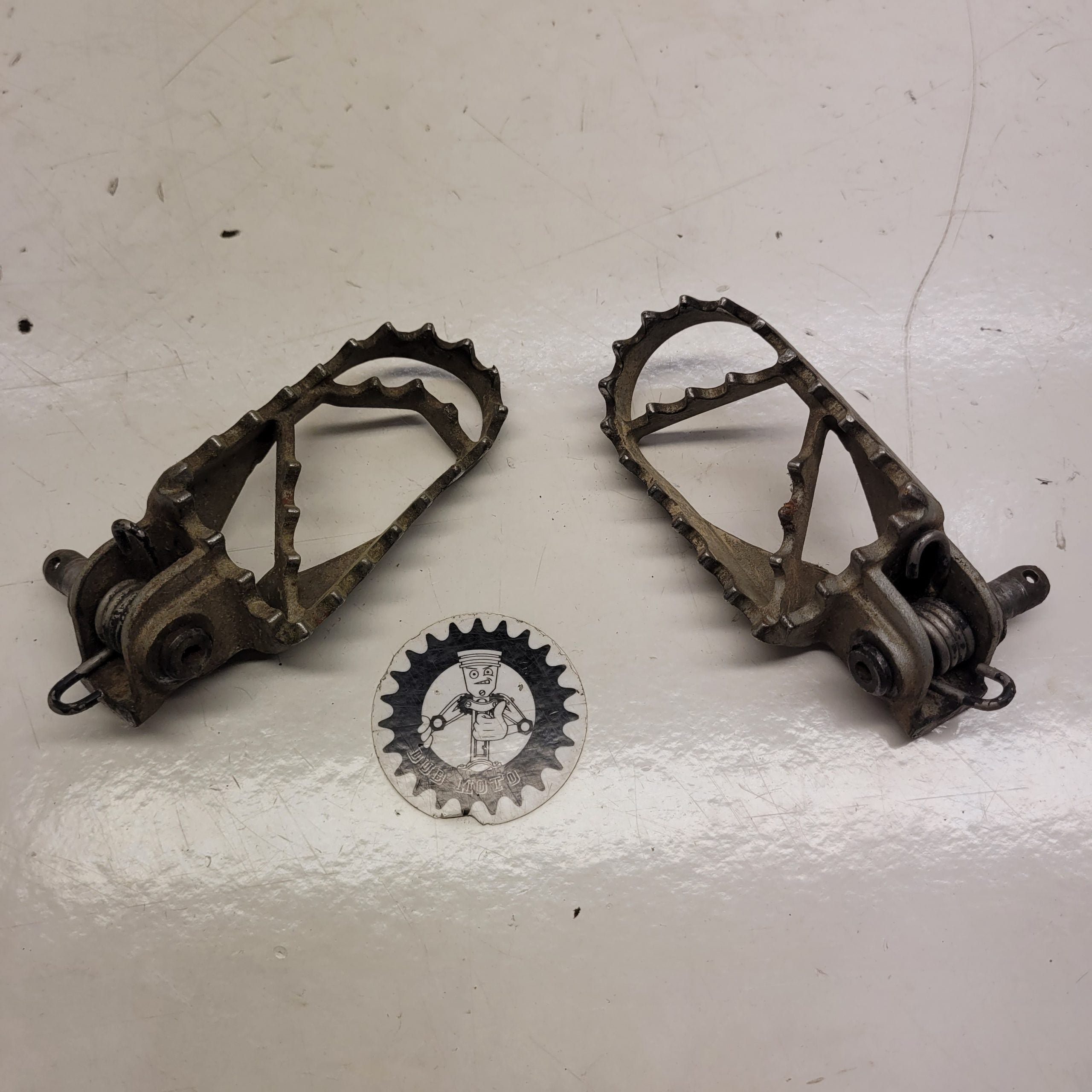 cales pieds husaberg 300 te 2012