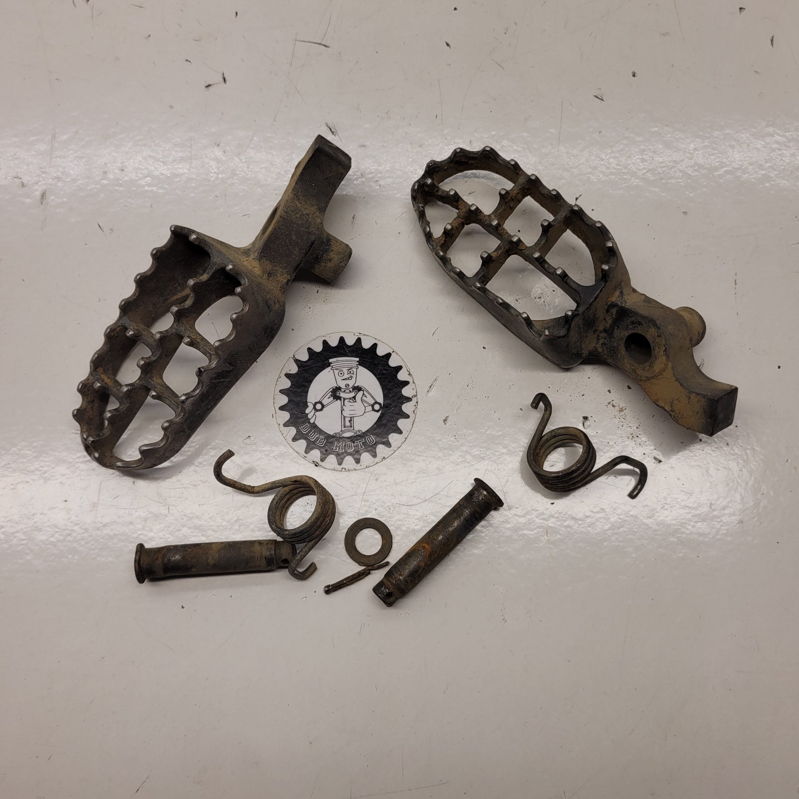Cales pieds honda 250 cr 2000