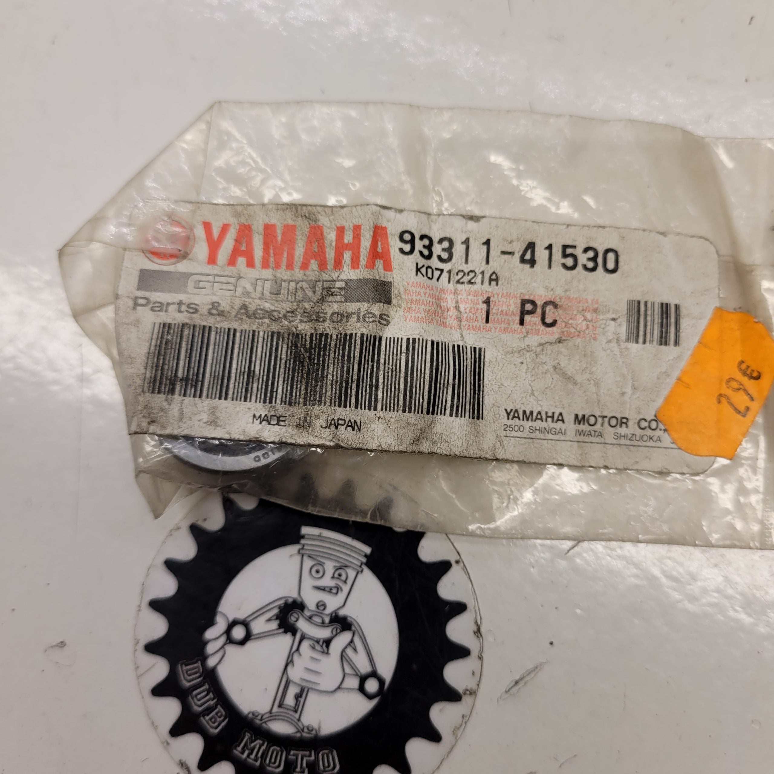 roulement 93311-41530 yamaha 125 yz 77-00