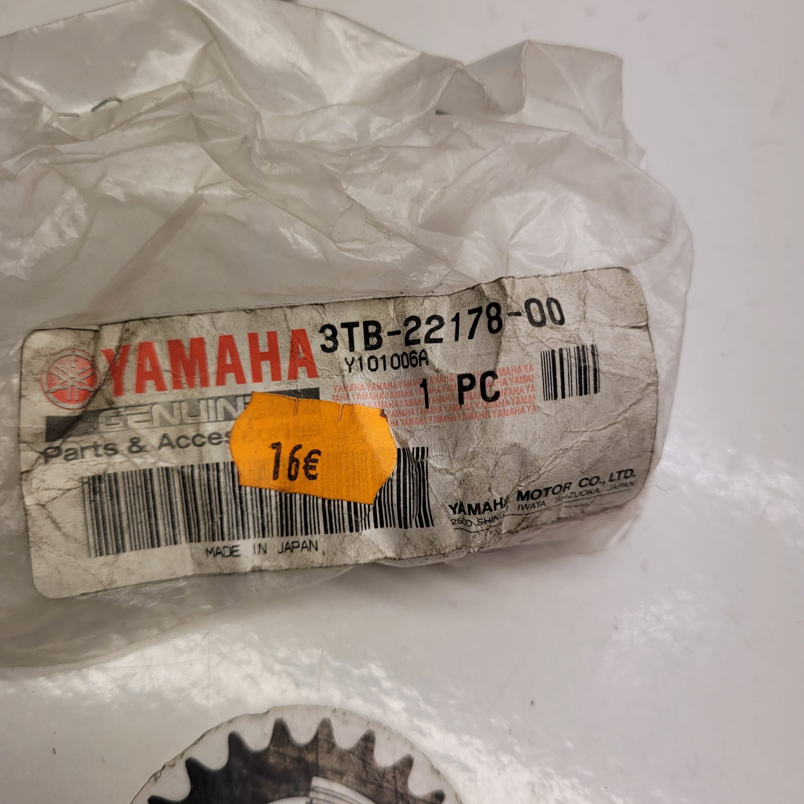 tensionneur neuf 3tb-22178-00 yamaha 250 wr