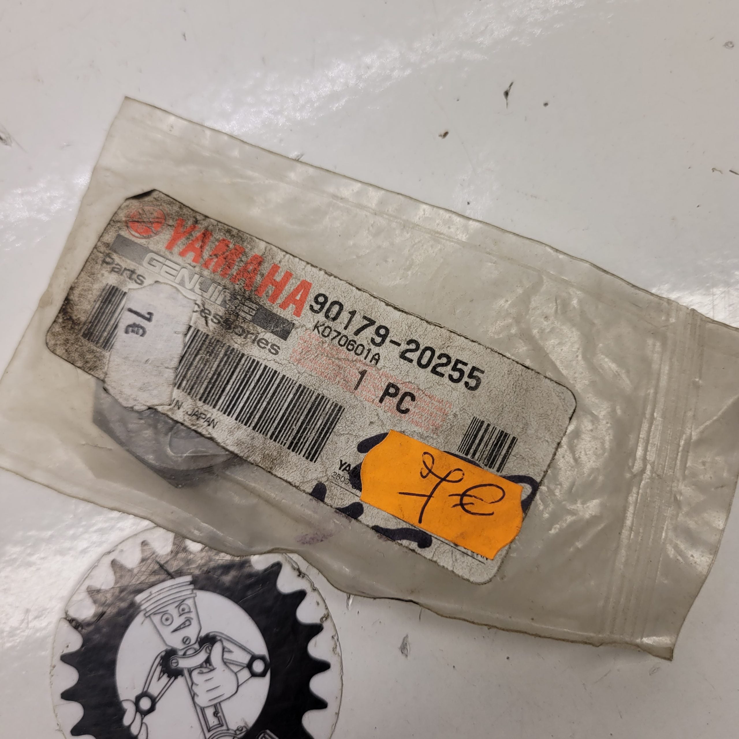 ecrous 901179-20255 neuf yamaha 250 400 425 465 490 it