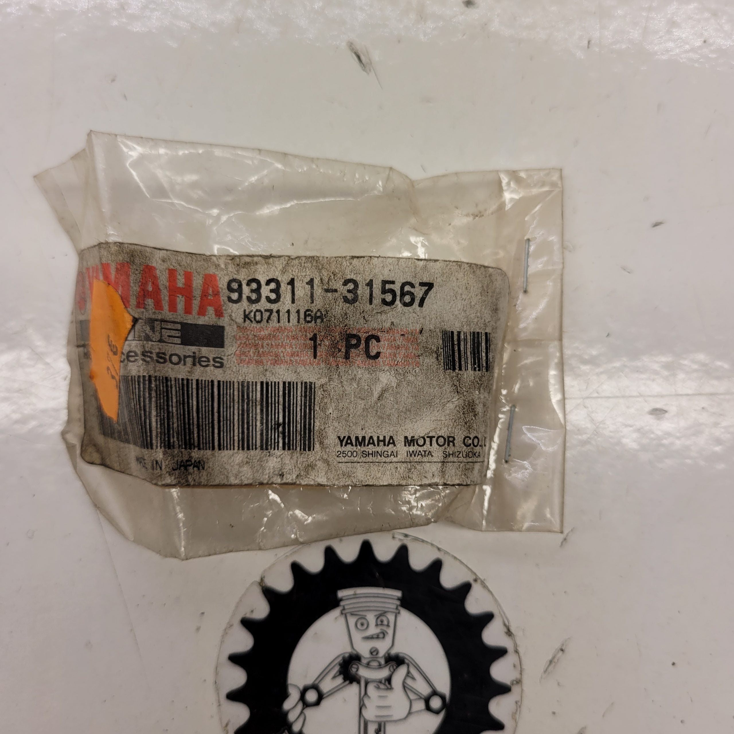 roulement a aiguille 93311-31567 neuf yamaha 125 175 it yz 76-97