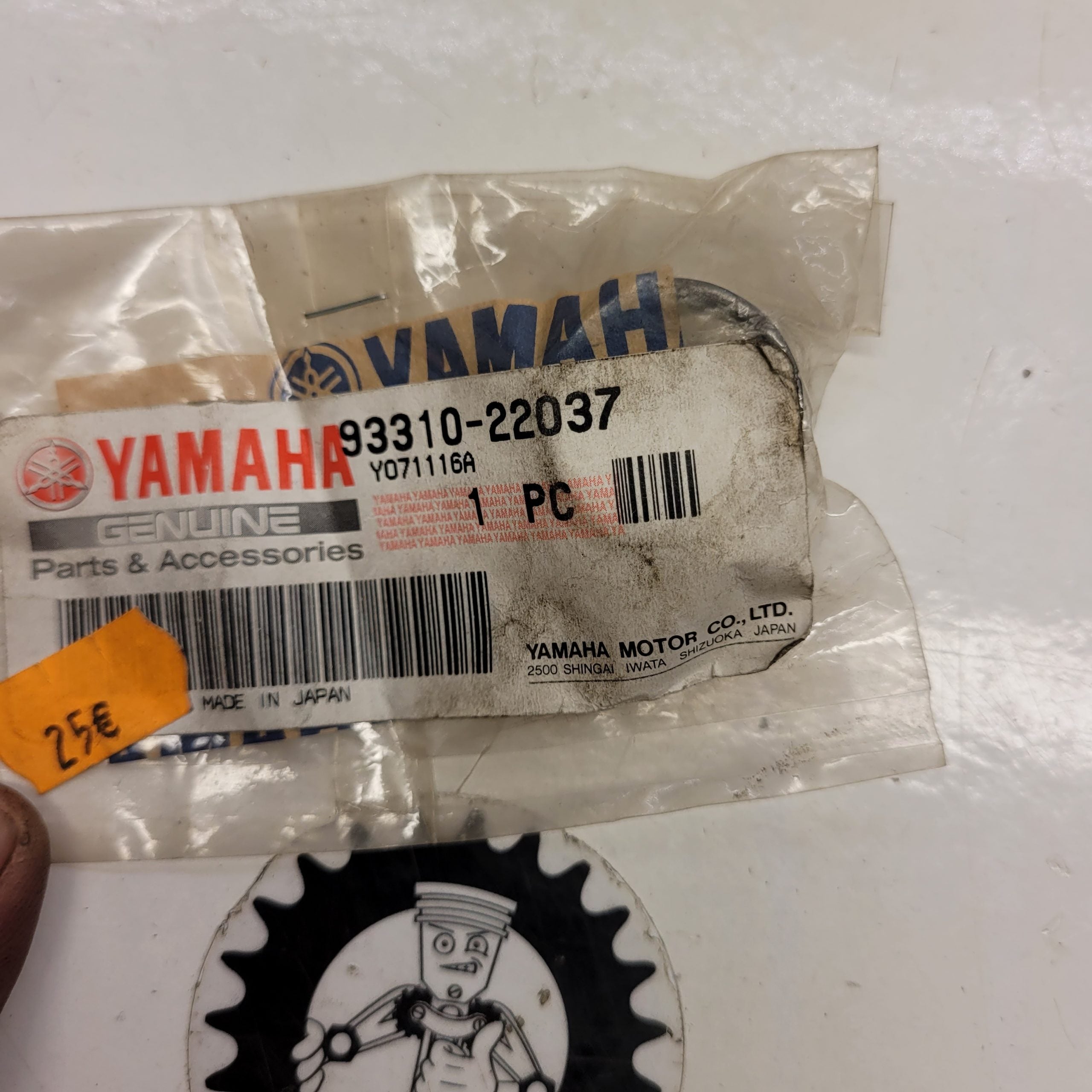 cage a aiguille 93310-22037 neuf yamaha 450 wrf