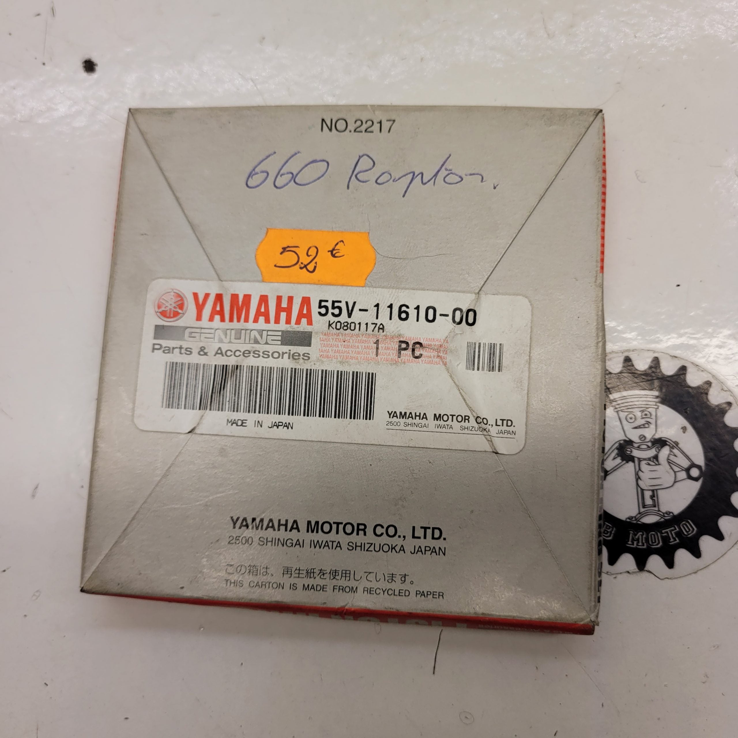 jeu segment neuf 55V-11610-00 yamaha 350 xt