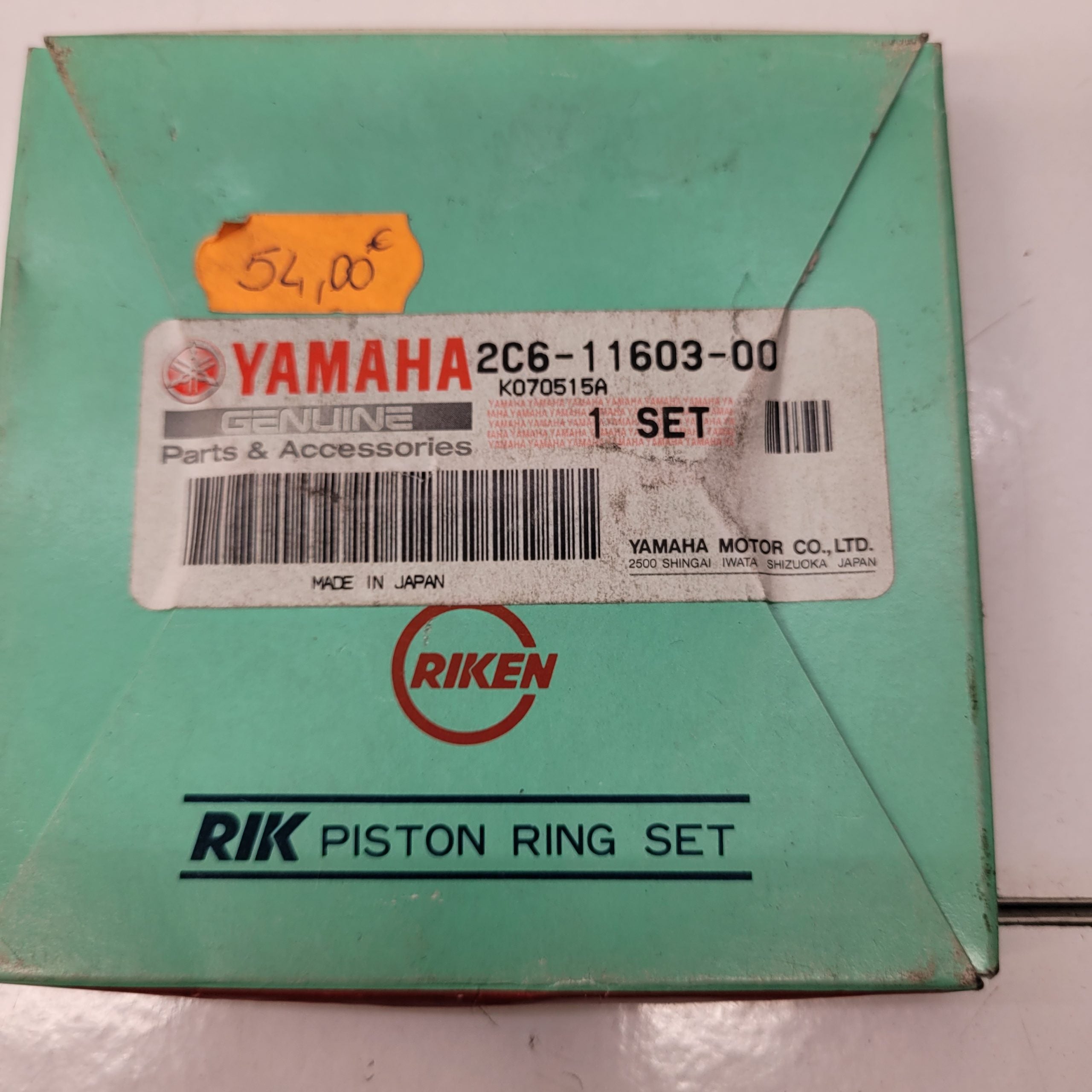 jeu de segment neuf 2C6-11603-00 yamaha 660 xtz