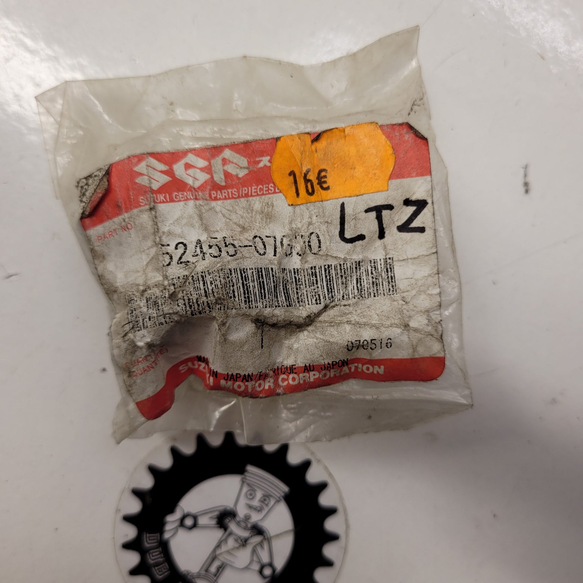 entretoise suzuki 400 ltz 52455-07G00-1