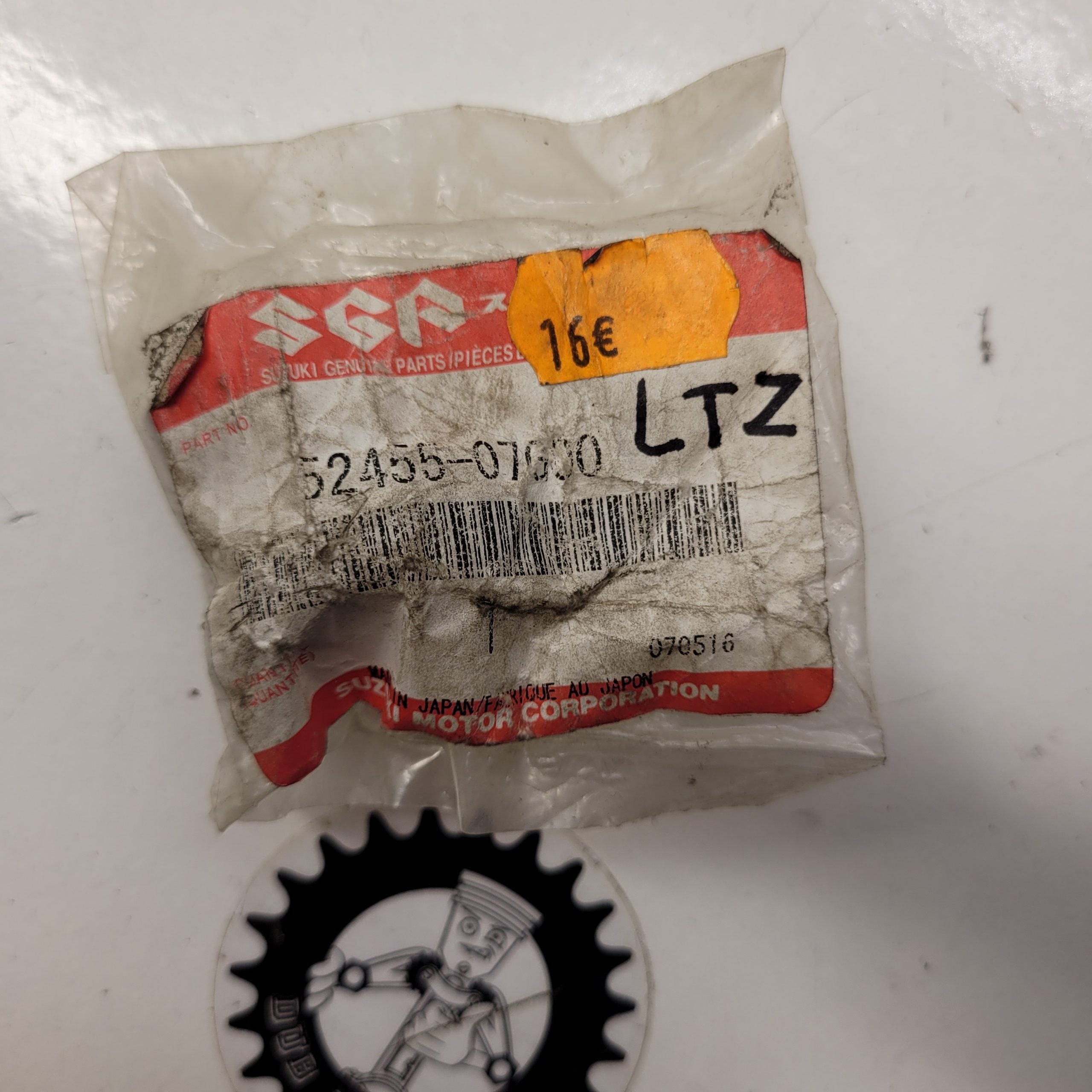 entretoise suzuki 400 ltz 52455-07G00