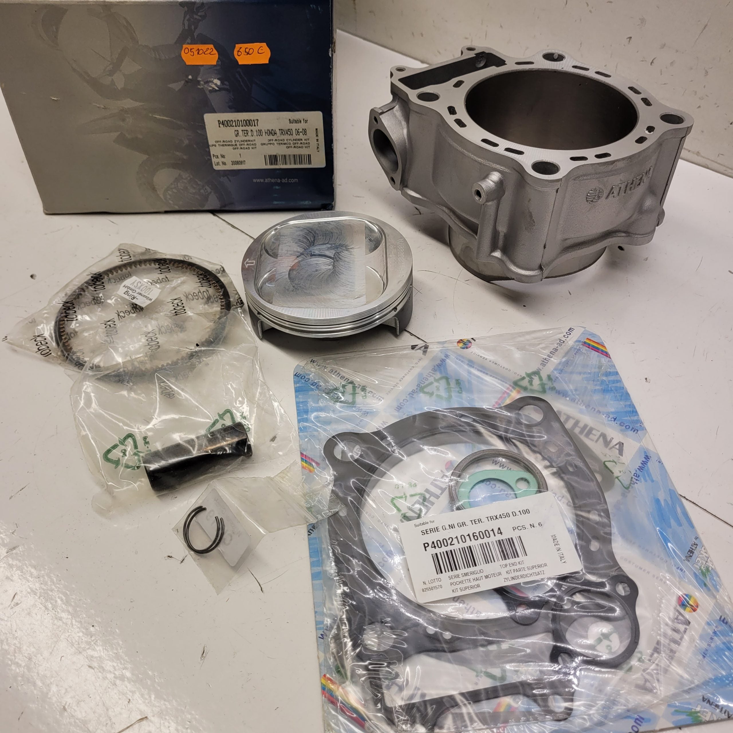 haut moteur neuf honda 450 trx 06-08