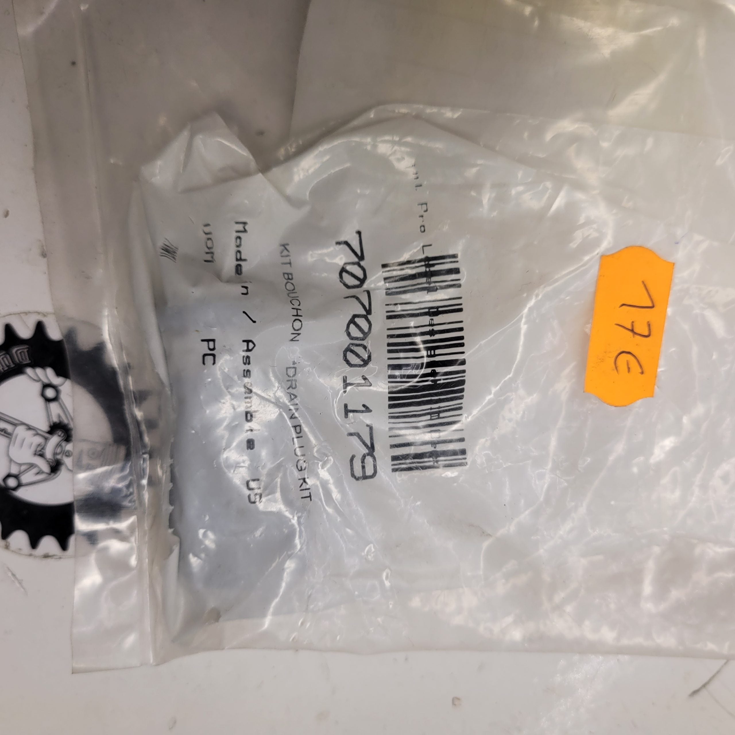 kit bouchon de vidange 707001179 can am outlander