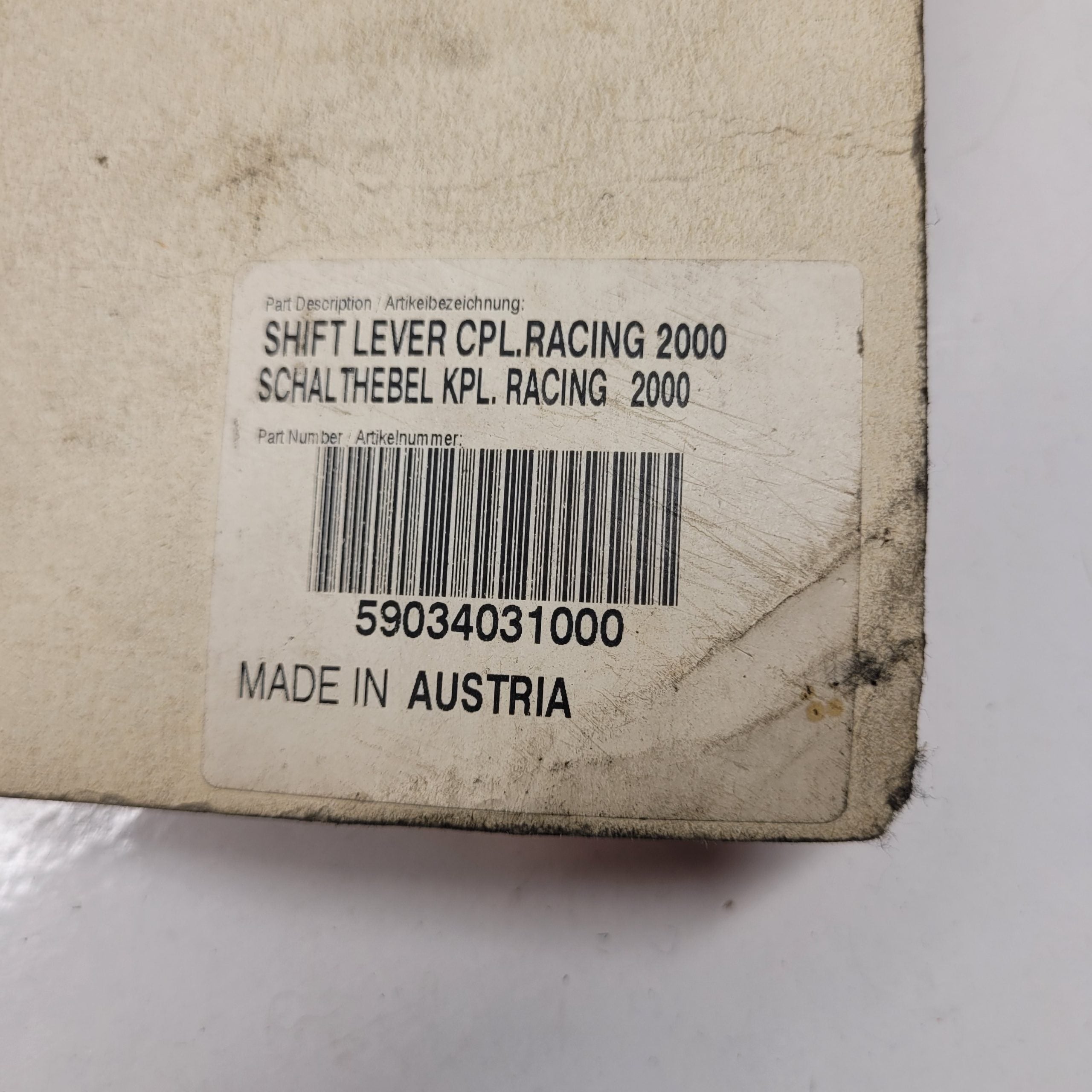 selecteur neuf 59034031000 ktm 400 520 00-02