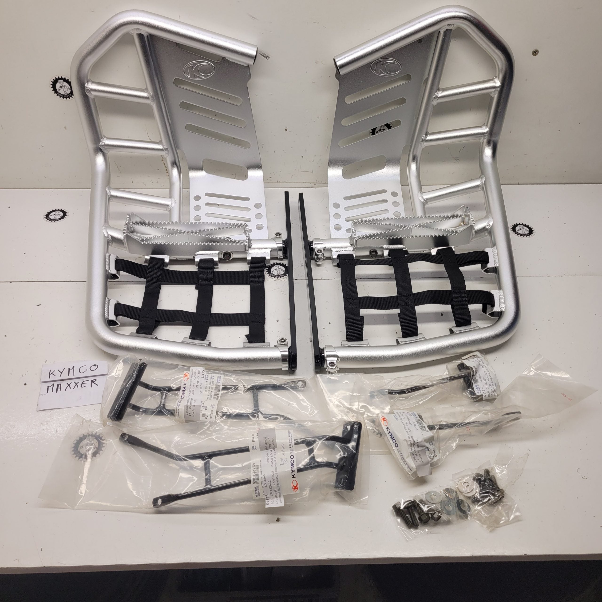 nerf bar neuf kymco maxxer 400 450