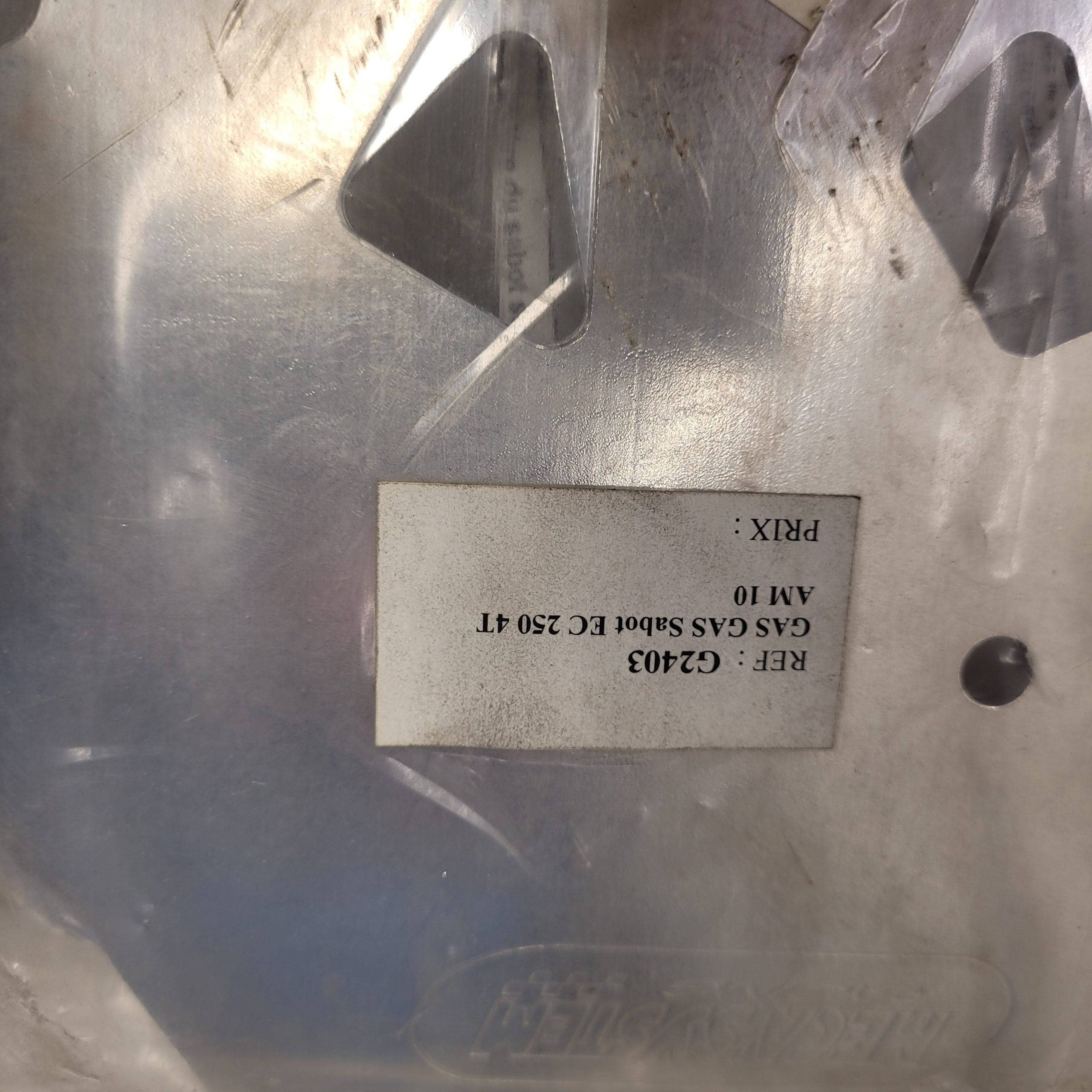 sabot moteur alu neuf gasgas 250 ec 4T 10
