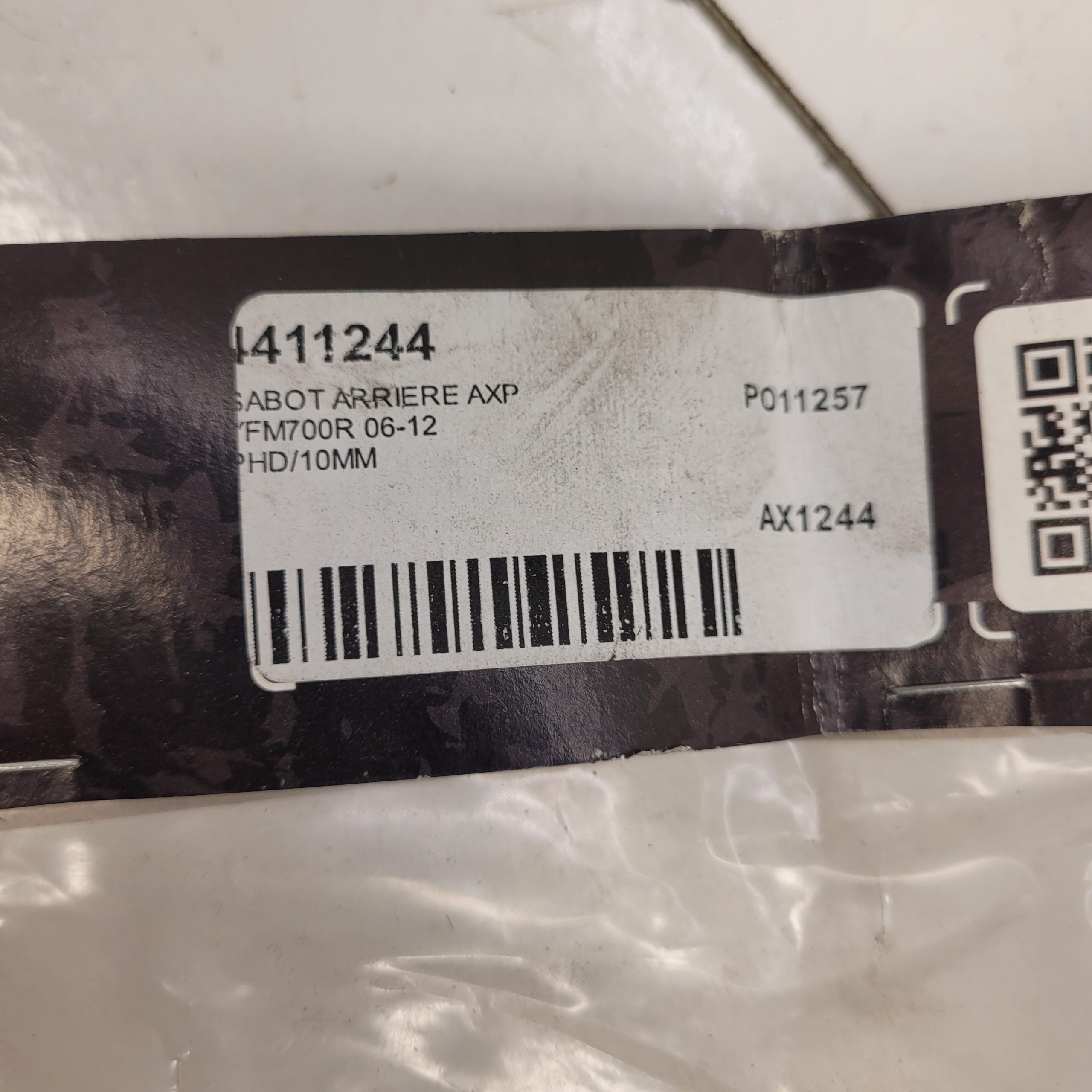 sabot  AX1244 neuf yamaha 700 raptor