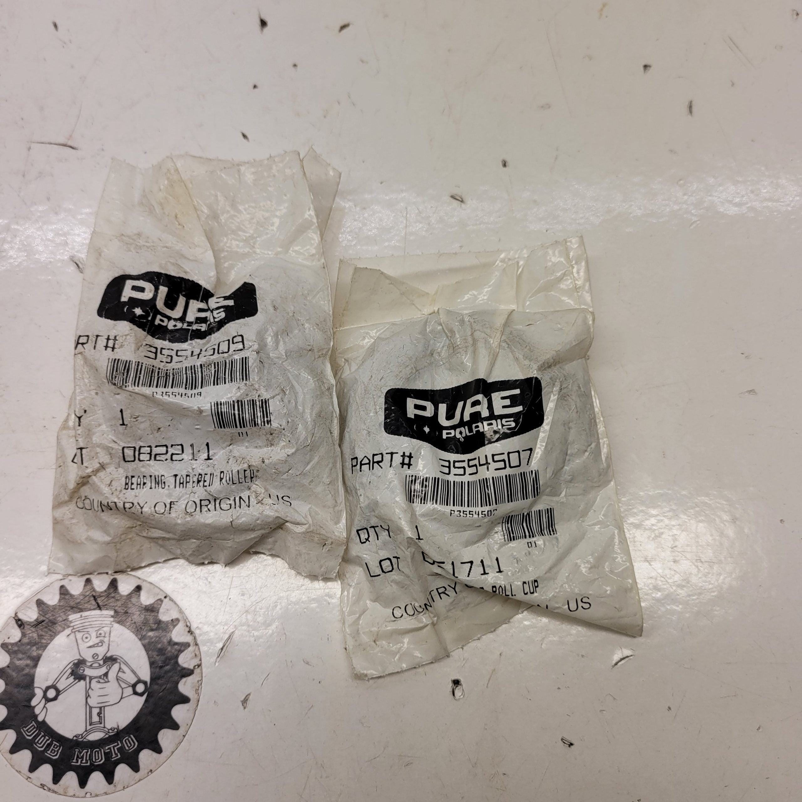 roulement conique 3554507 3554509 polaris 400 500 scrambler sportsman