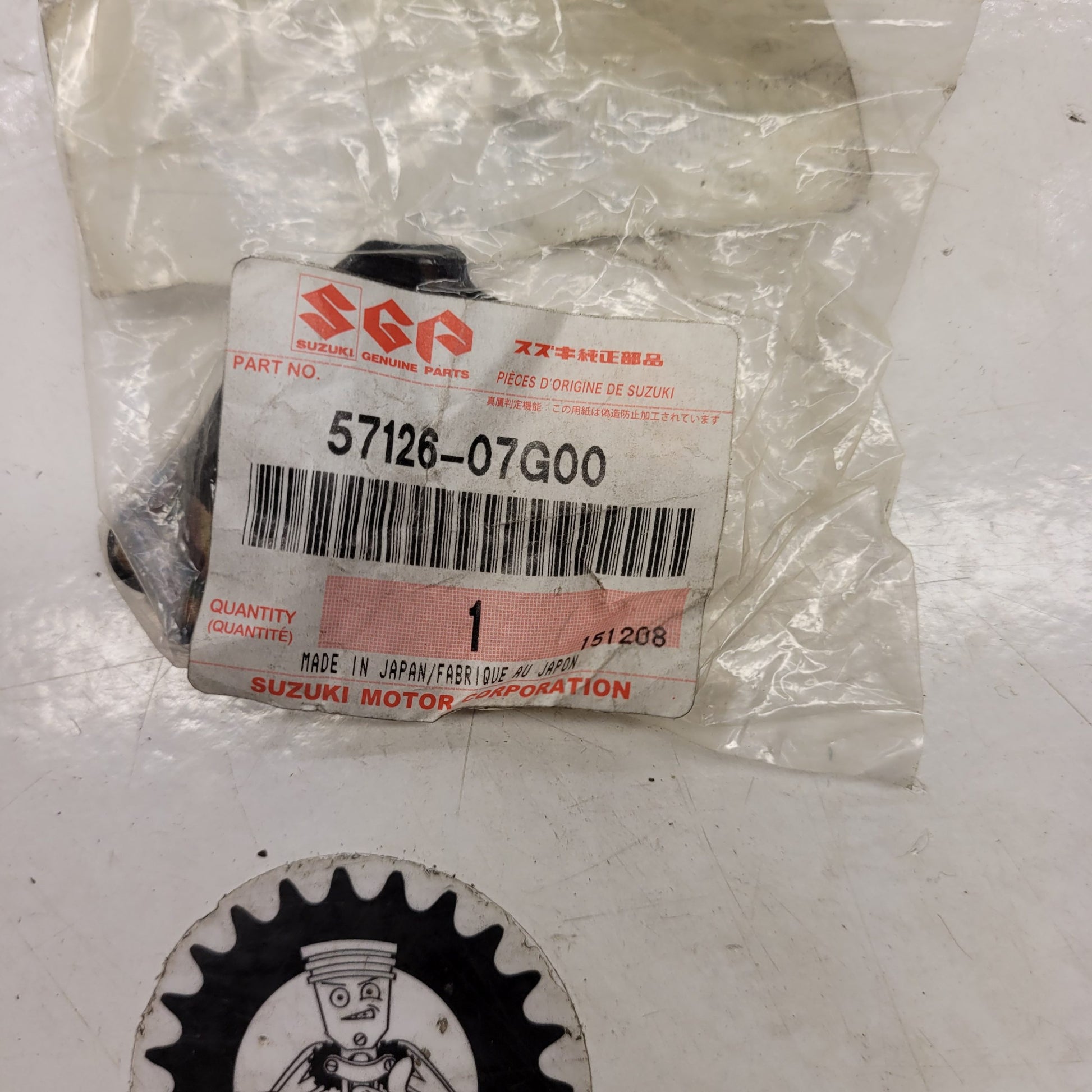 ensemble levier 57126-07G00 suzuki lta 400 king quad-1