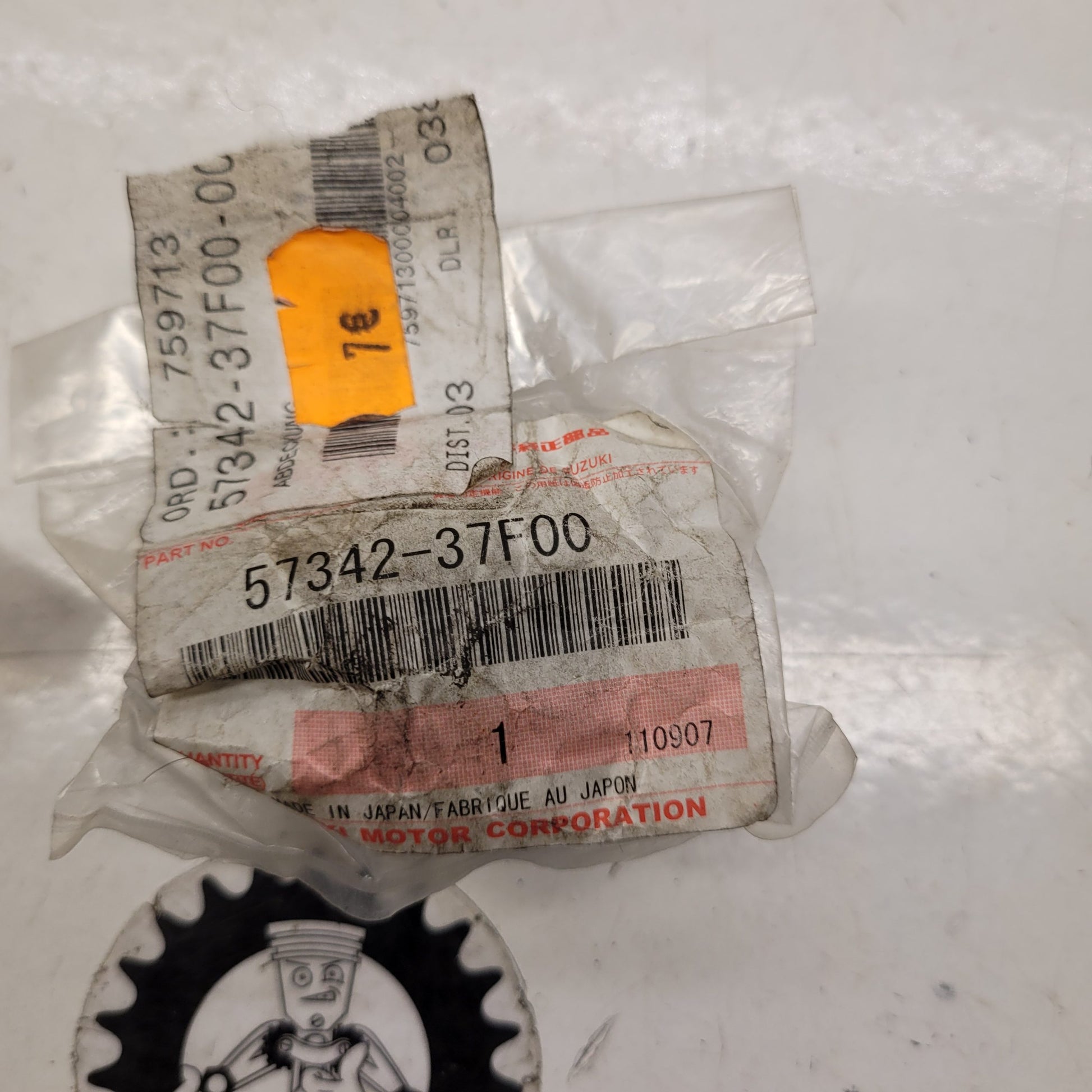couvre poignée embrayage 57342-37F00 suzuki 250 rmz 07-16-2