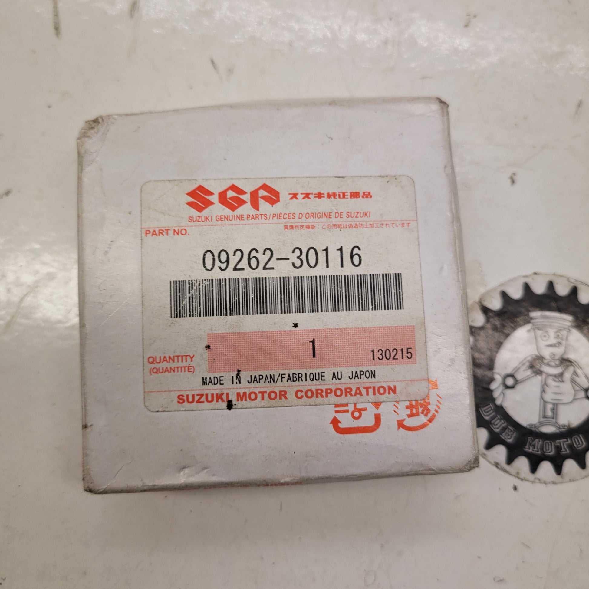 roulement vilebrequin 09262-30116 suzuki 450 ltr-1
