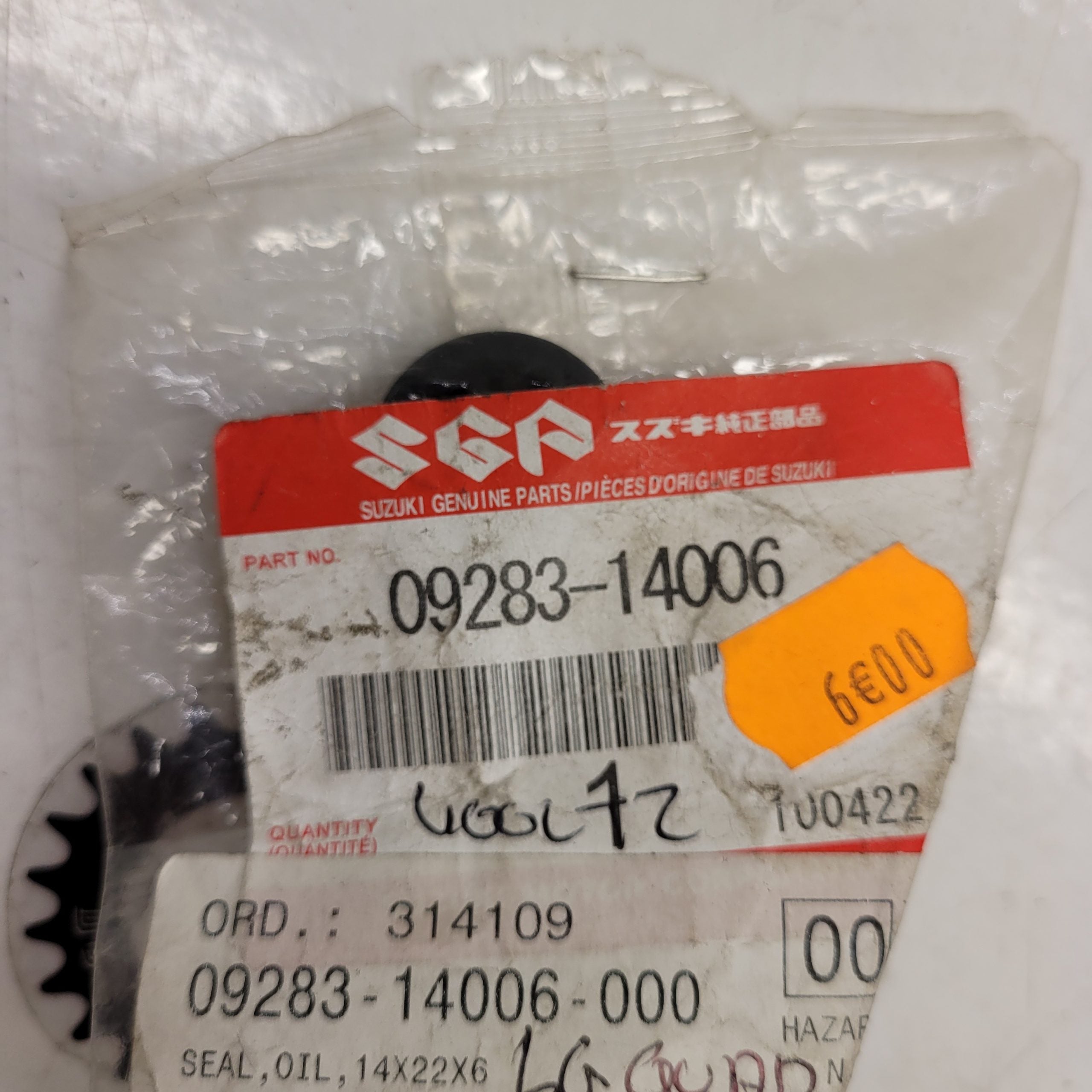 joint spy 14x22x6 09283-14006 suzuki