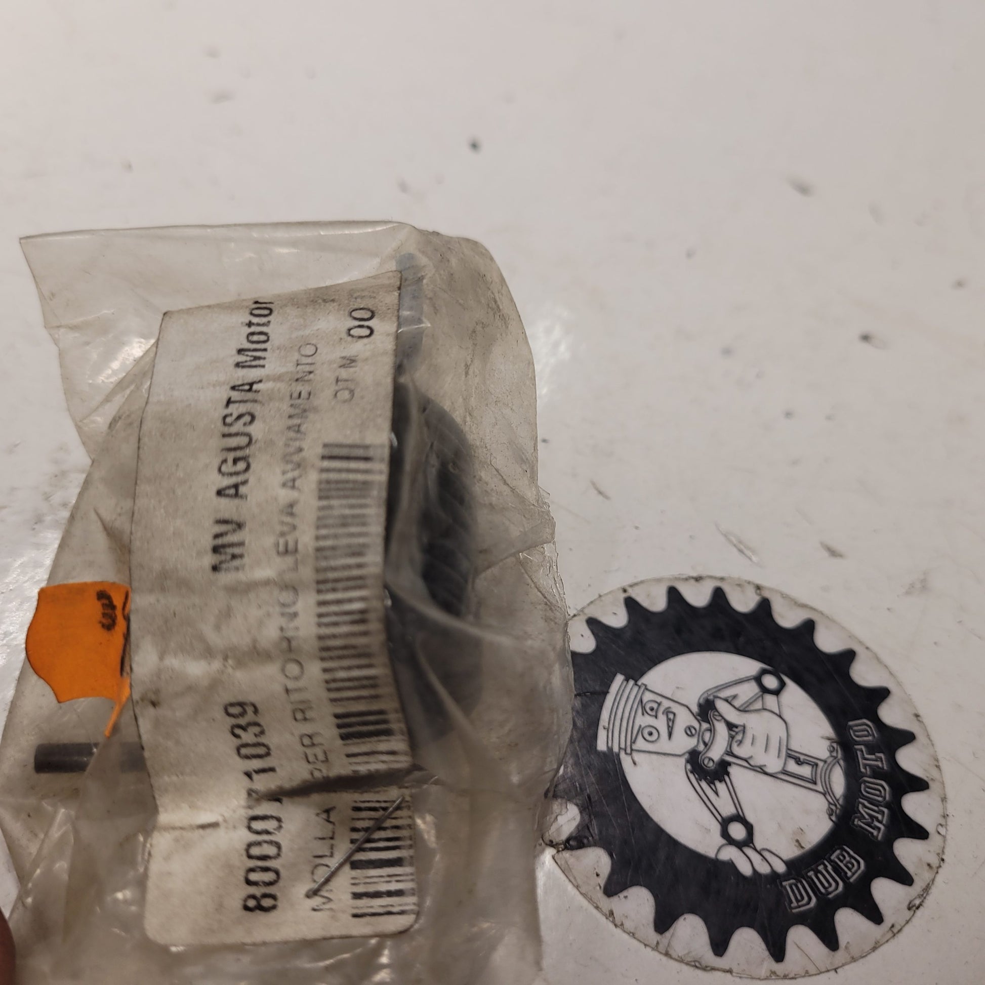 ressort de kick neuf 800071039 husqvarna 610-2