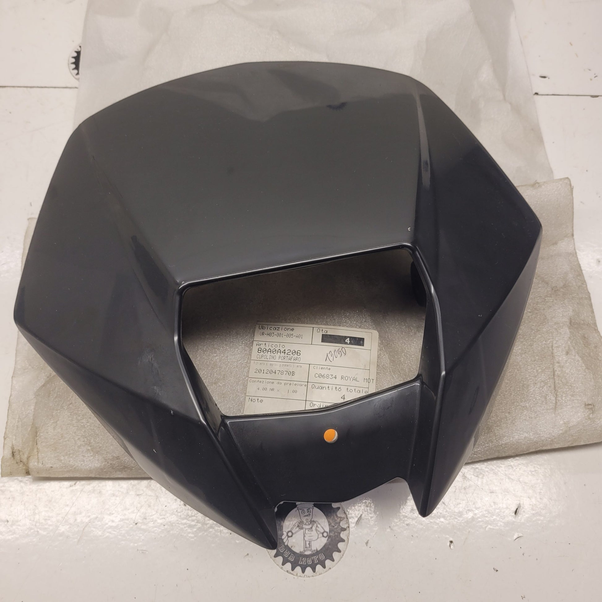 plastique plaque phare avant neuve husqvarna A4206-1