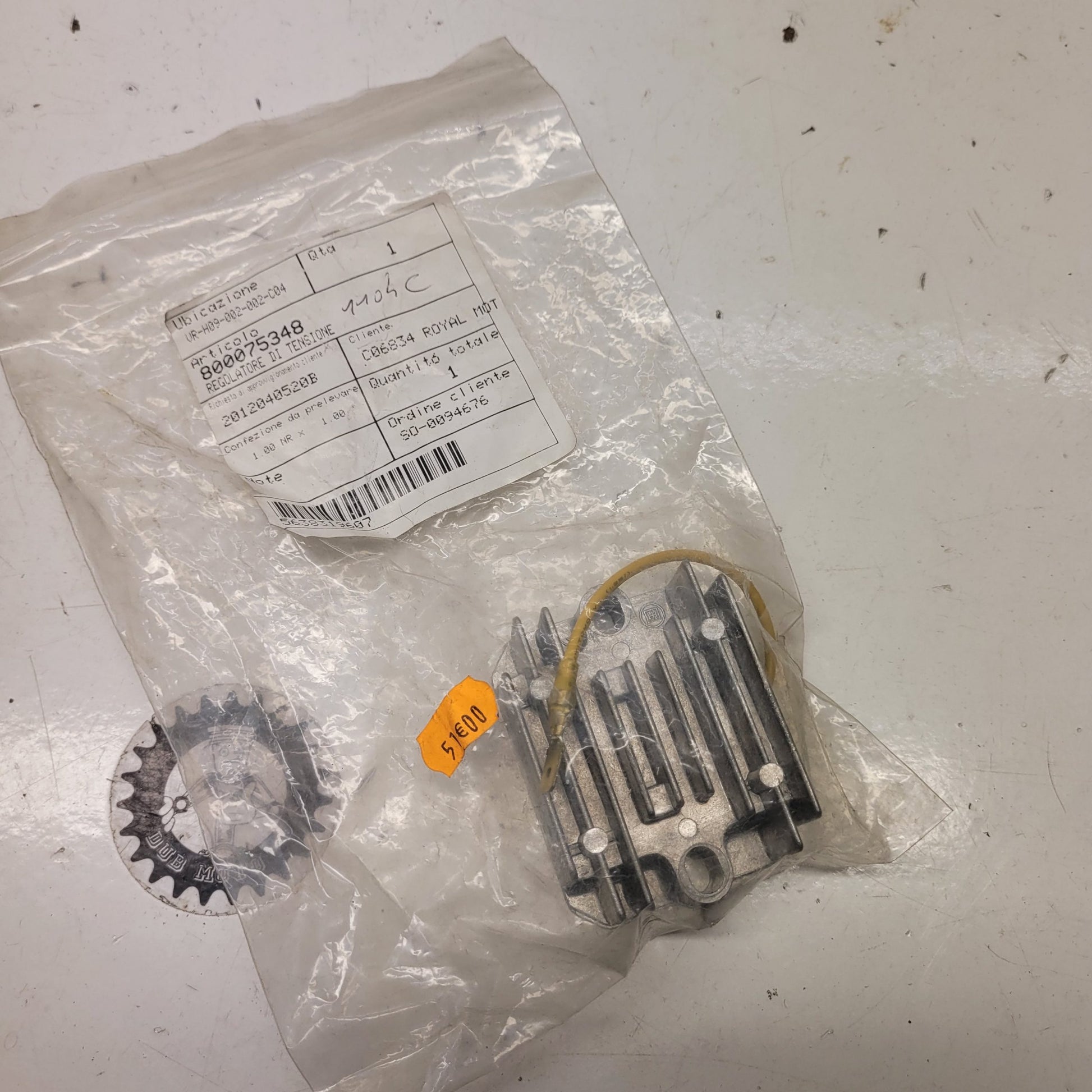 regulateur 800075348 neuf husqvarna 250 wr 1999-1