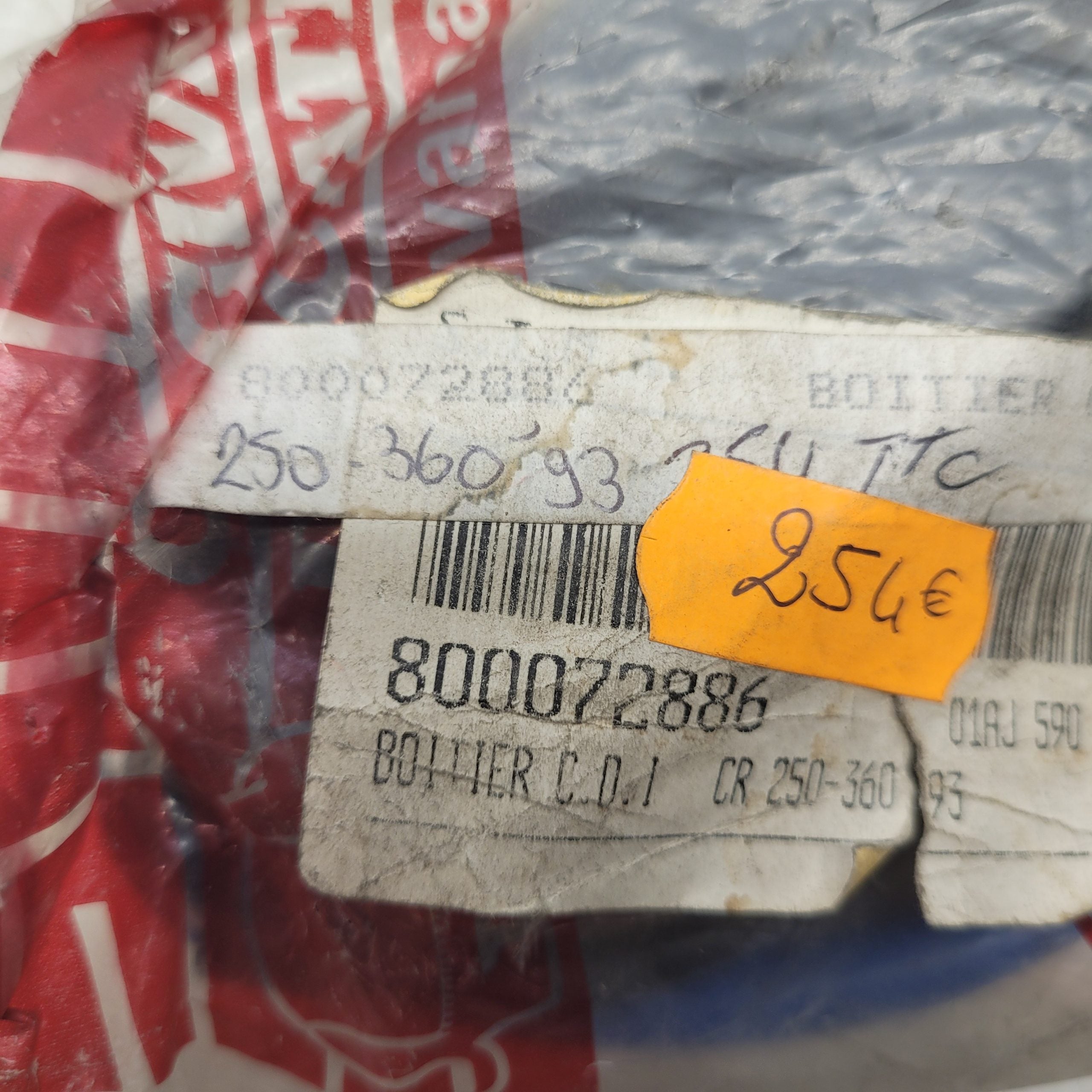 boitier cdi neuf 8000 72886 husqvarna 125 cr 95-97 250 cr 93-00 360 cr 93 wr