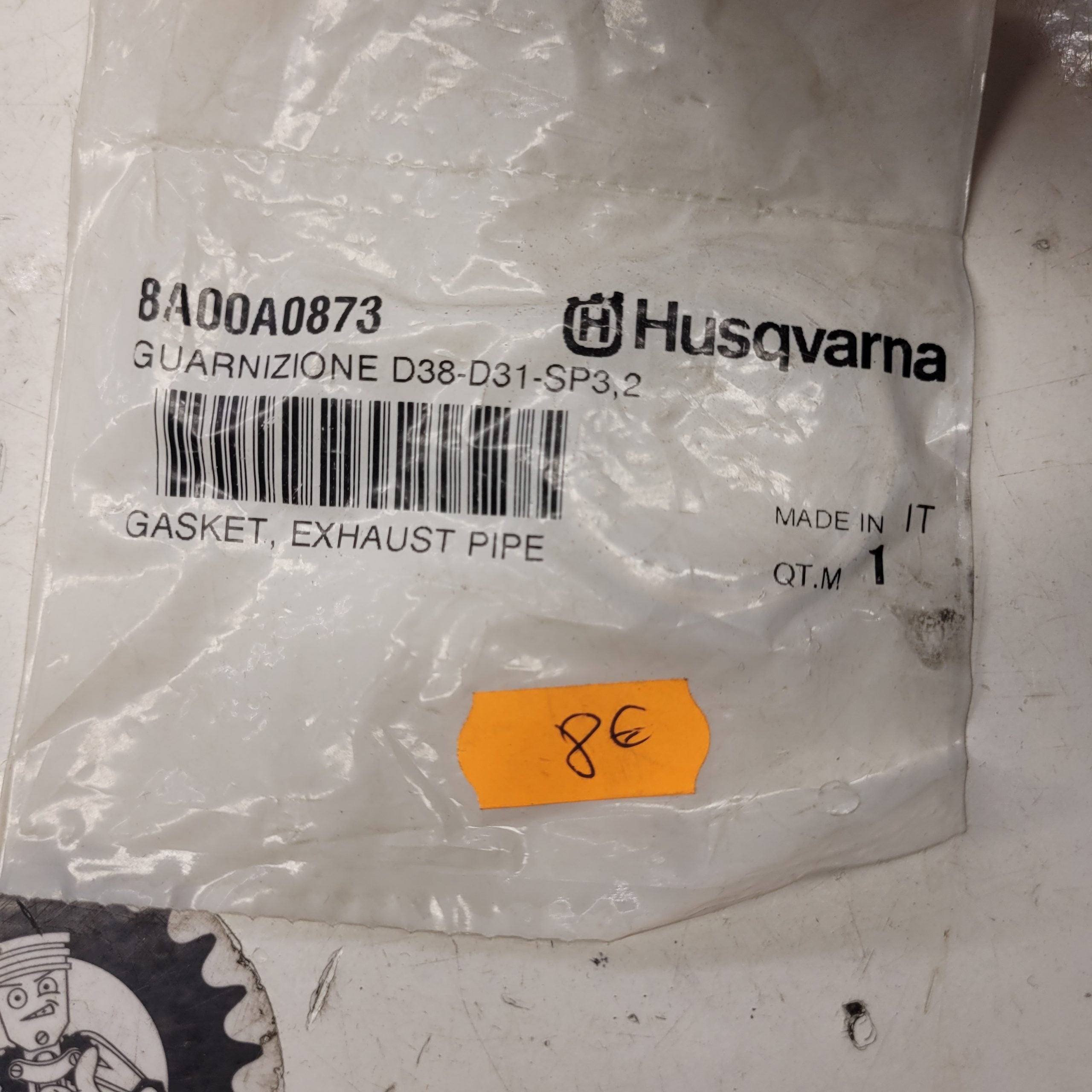 joint echappement 8A00A0873 husqvarna 310 450 510 2010