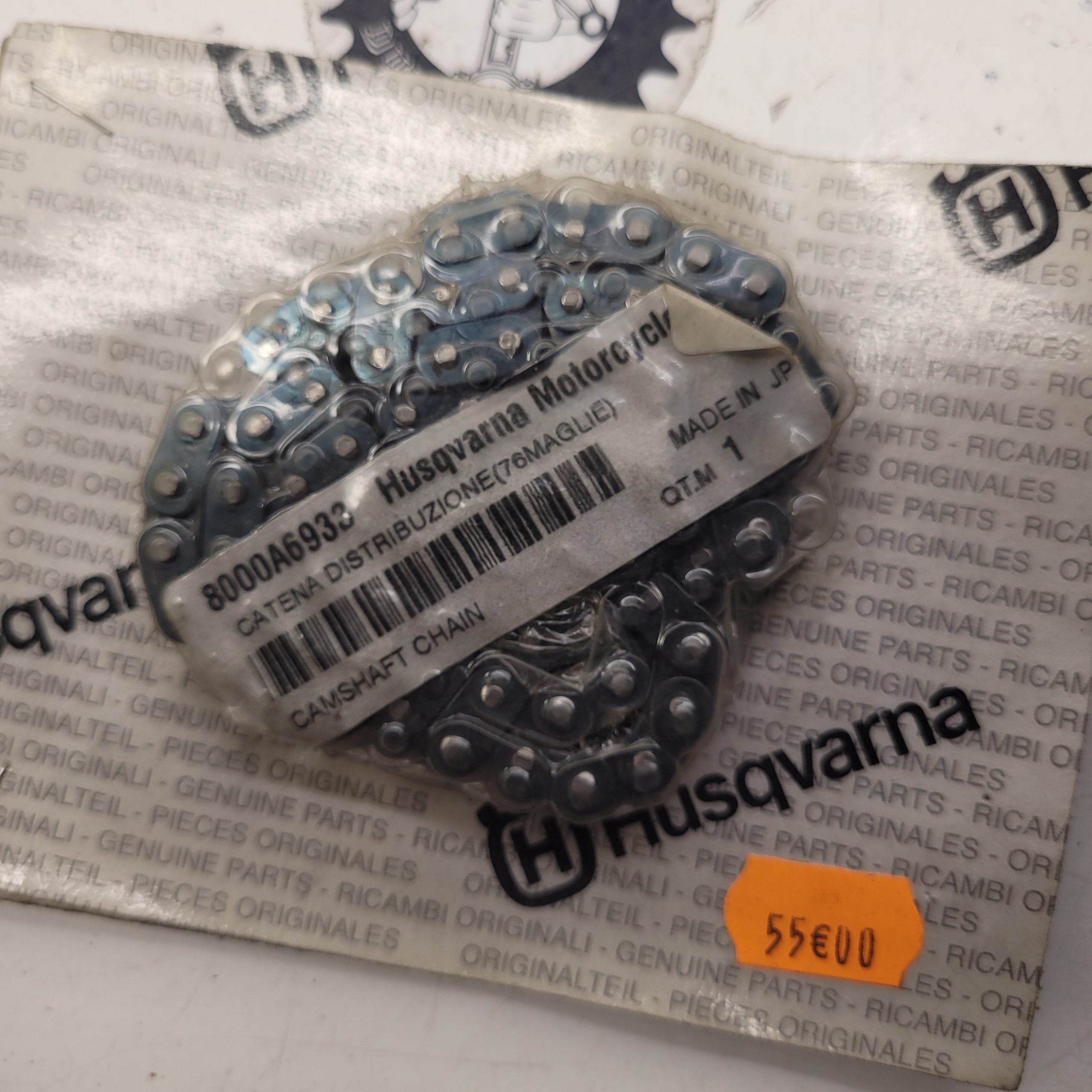 chaine distribution 8000A6933 husqvarna 250 310 te tc txc 09-12