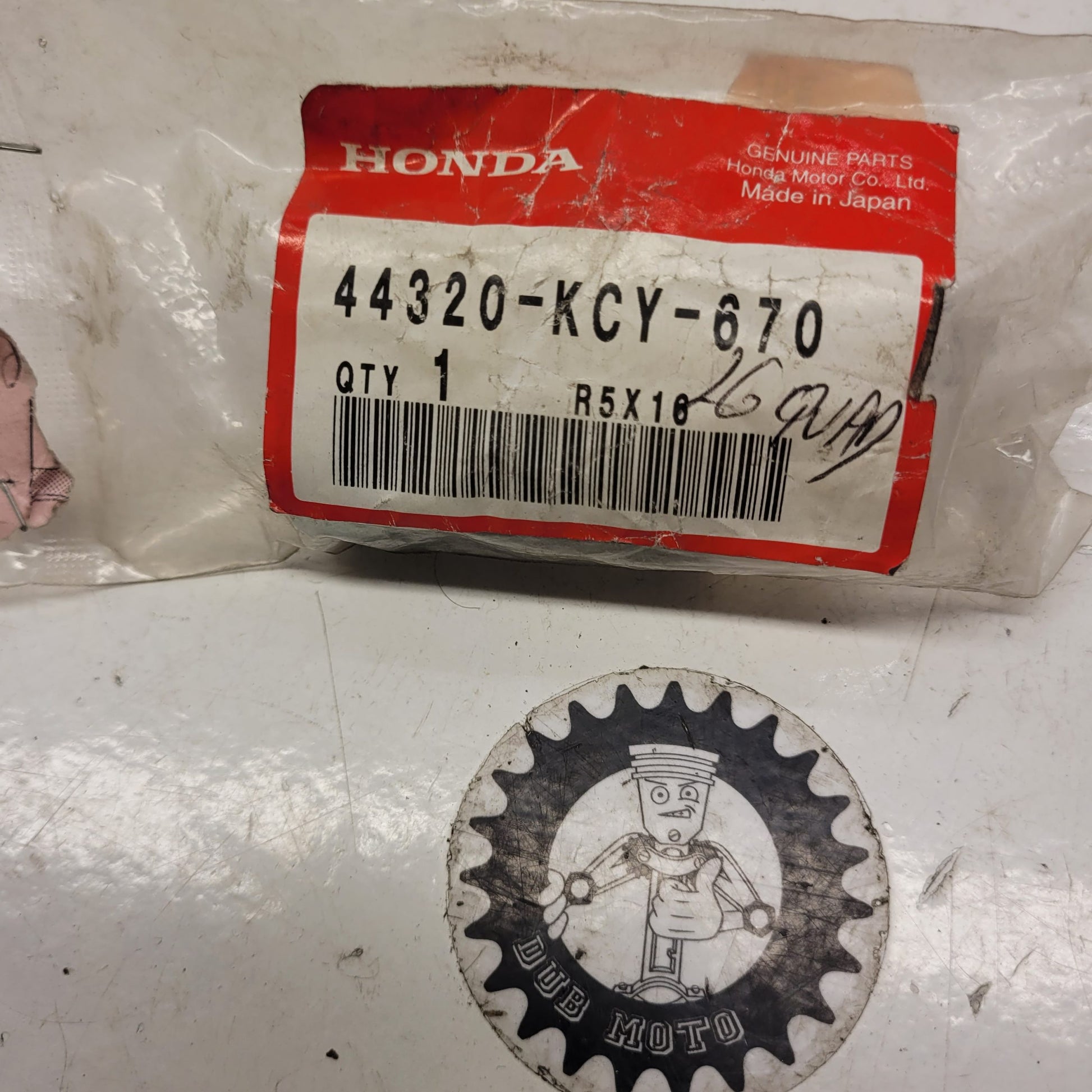 plaque de pivot roue avant honda 400 xr 96-04 44320-KCY-670-1