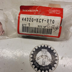 plaque de pivot roue avant honda 400 xr 96-04 44320-KCY-670-1