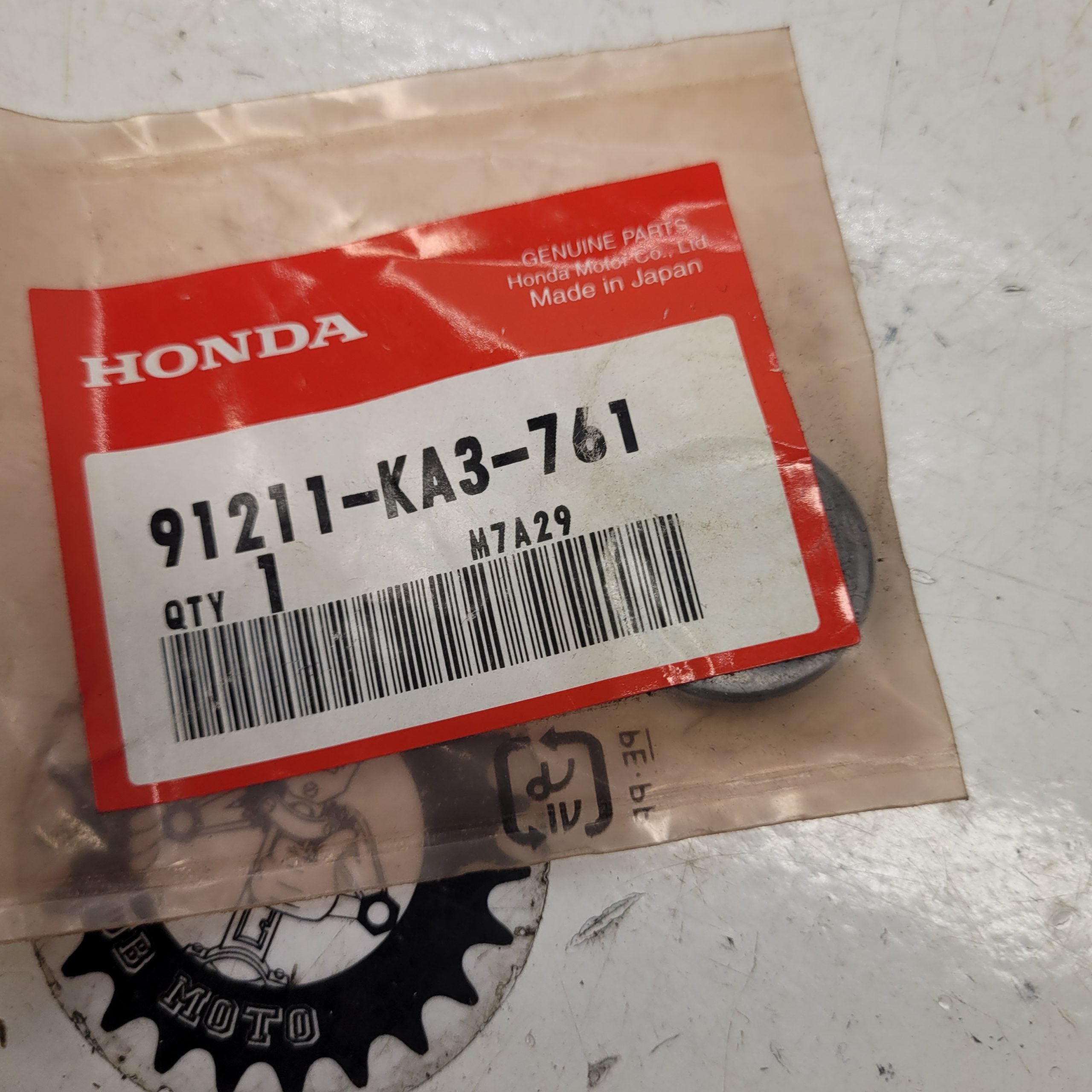 joint de pompe a eau honda 80 85 cr 87-06 91211-KA3-761
