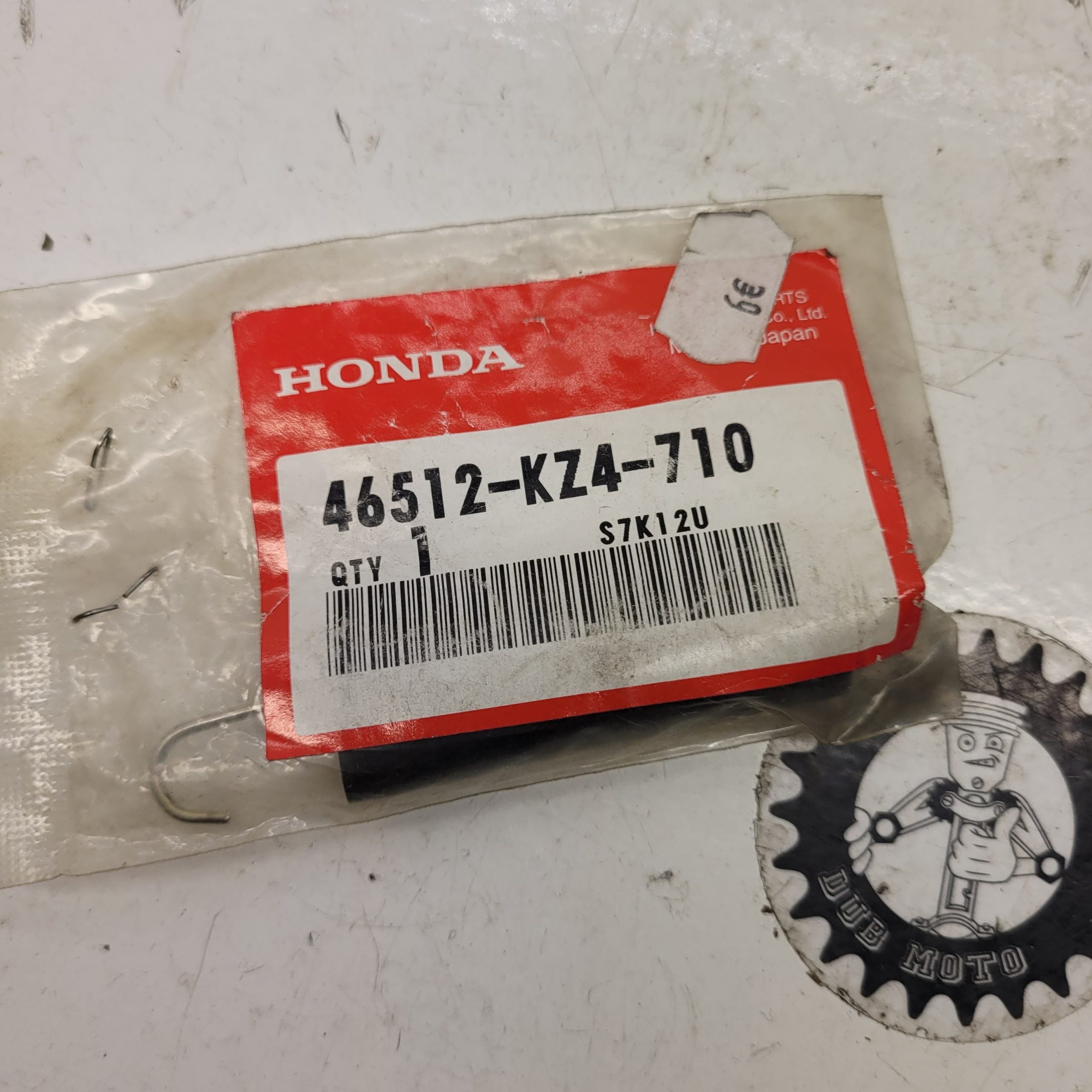 ressort pedale de frein honda 125 250 cr 94-96